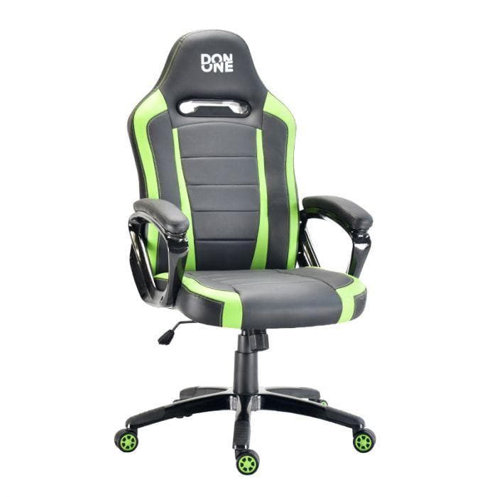 DON ONE - Belmonte Gamer Chair Gr眉n - PU-Leder - Bis zu 150 KG