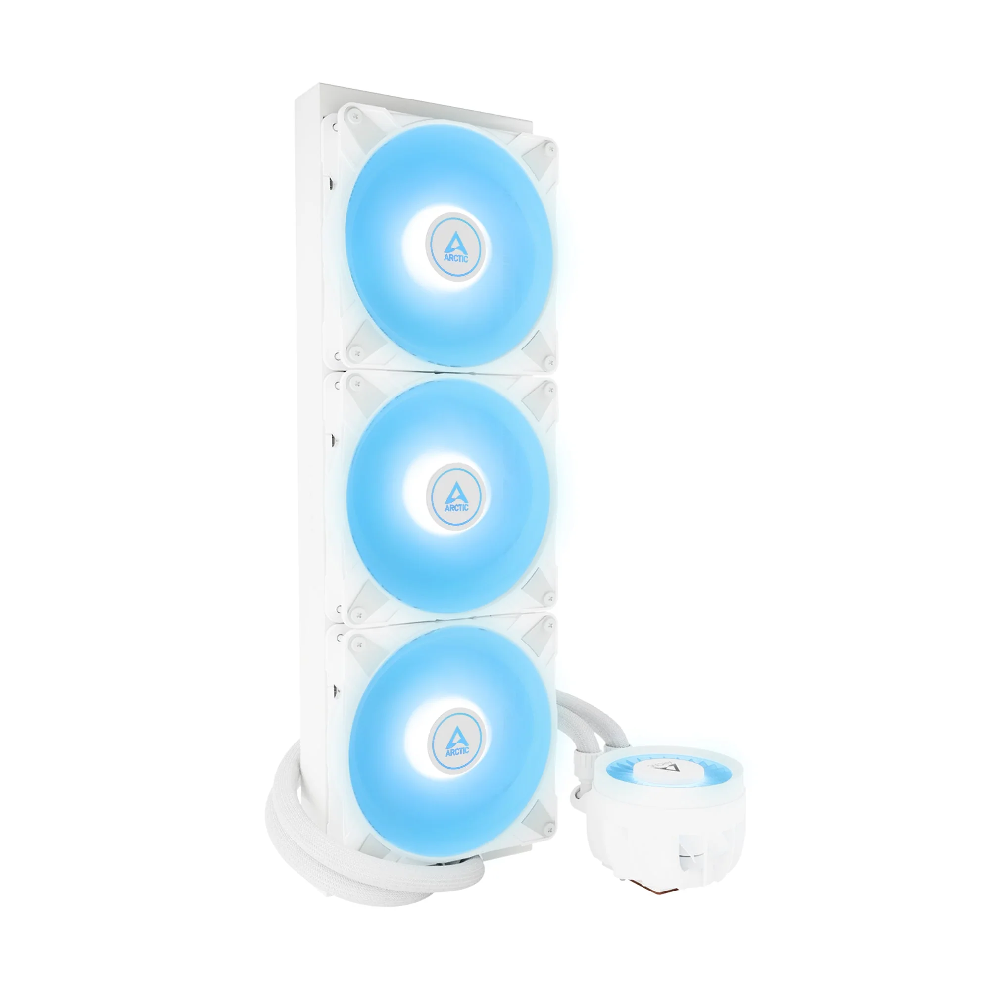 ARCTIC Liquid Freezer III 420 A-RGB kølesystem 1-pack Hvid 140 mm