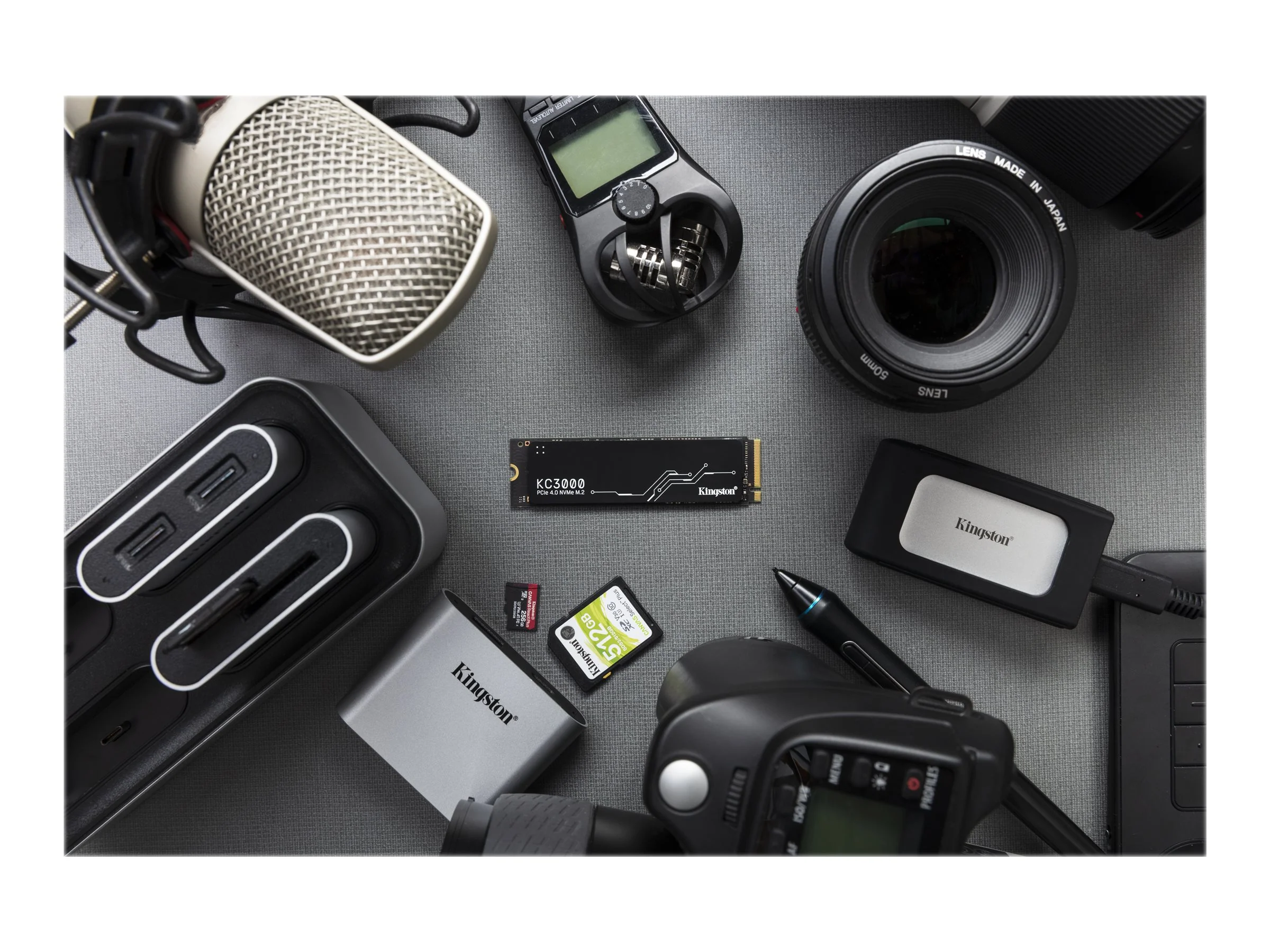 Kingston SSD KC3000 2048 GB M.2 PCI Express 4.0 (NVMe)