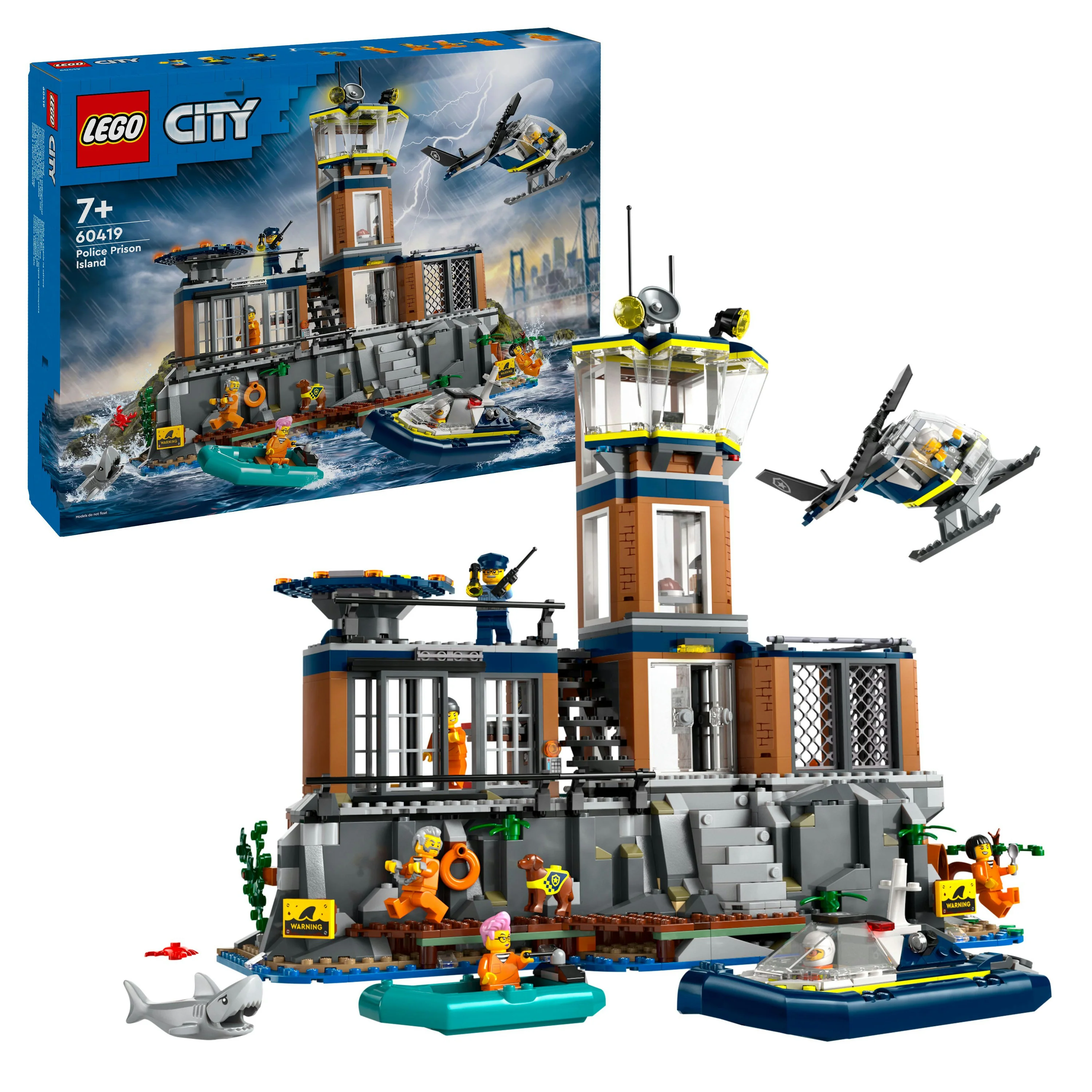 LEGO 60419 City Fængsels ø Politistation