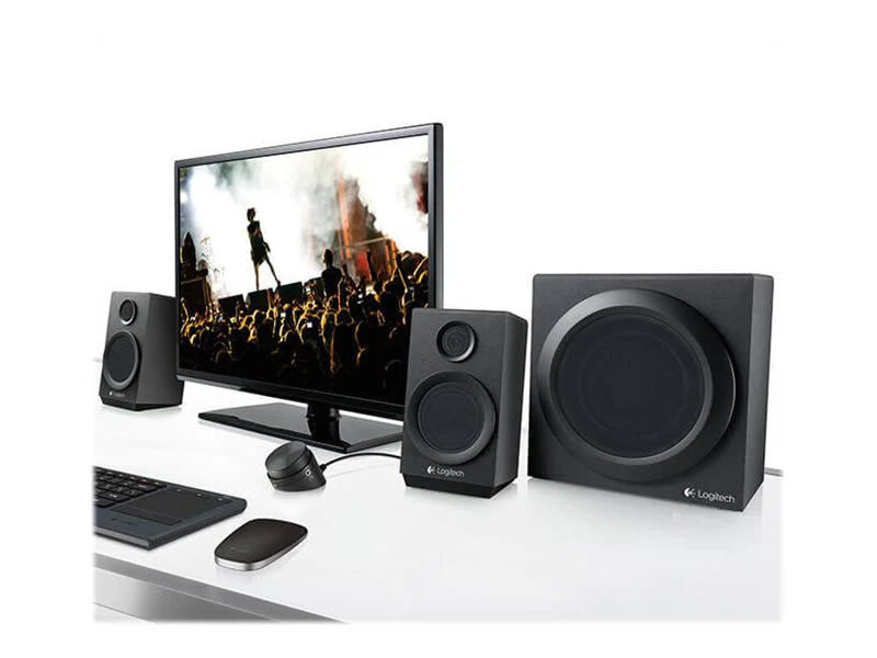 Logitech Z333 2.1-Kanal-Lautsprechersystem Schwarz