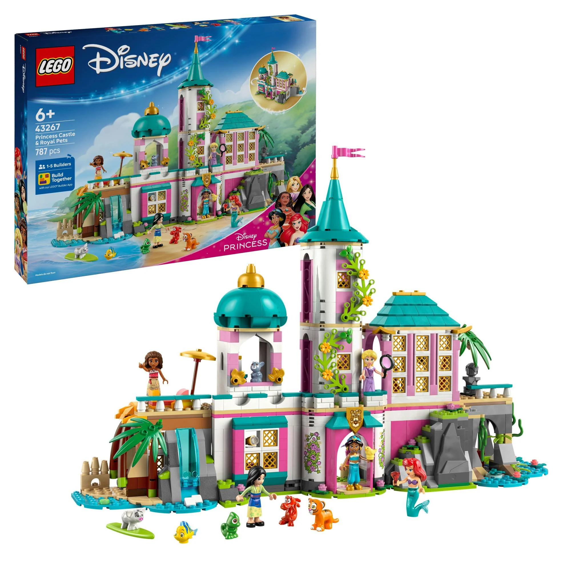 LEGO 43267 Disney Princess Castle with Pets