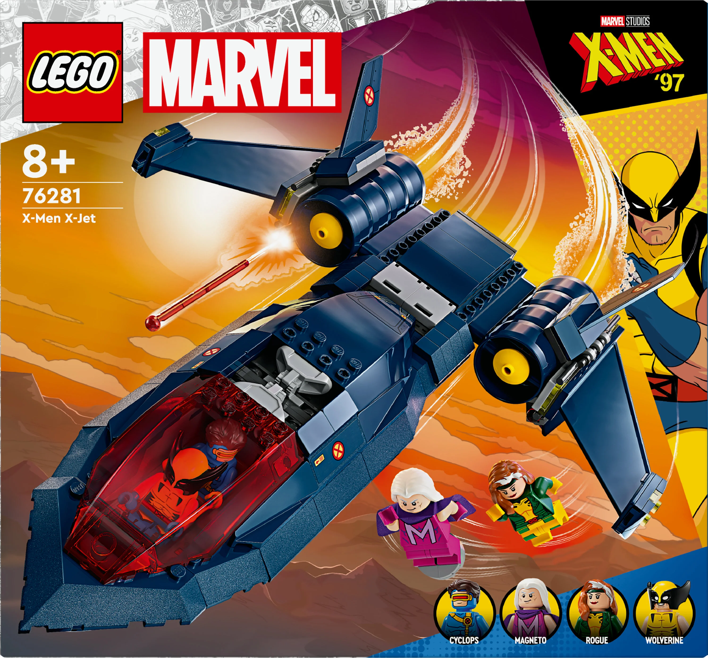 LEGO 76281 Marvel Super Heroes X-Men's X-Jet