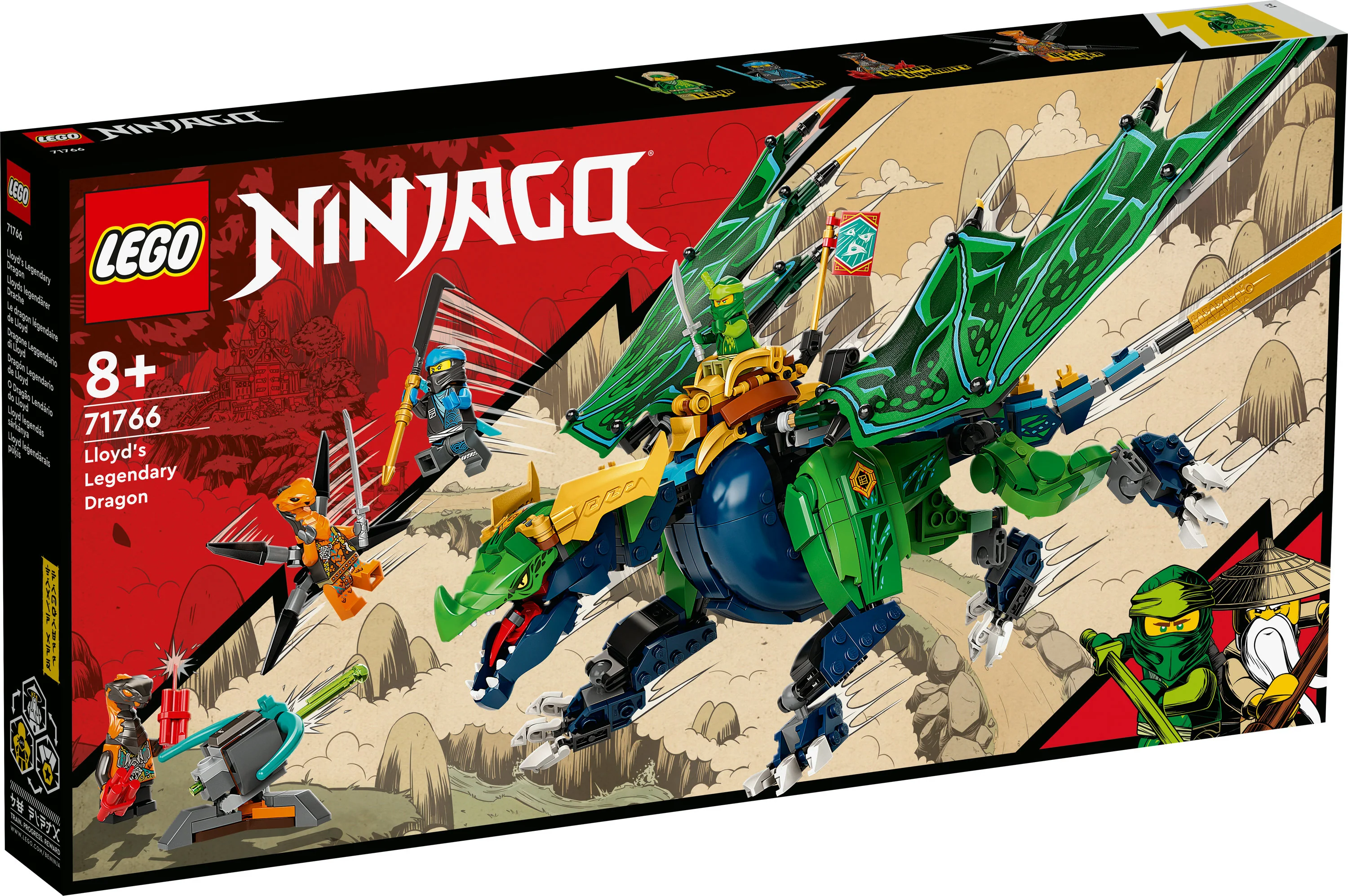 LEGO Ninjago Lloyd's Legendary Dragon - 71766