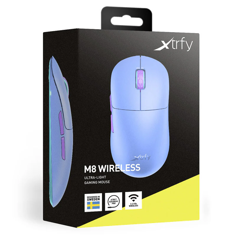 Xtrfy M8 Wireless – Frostiges Lila