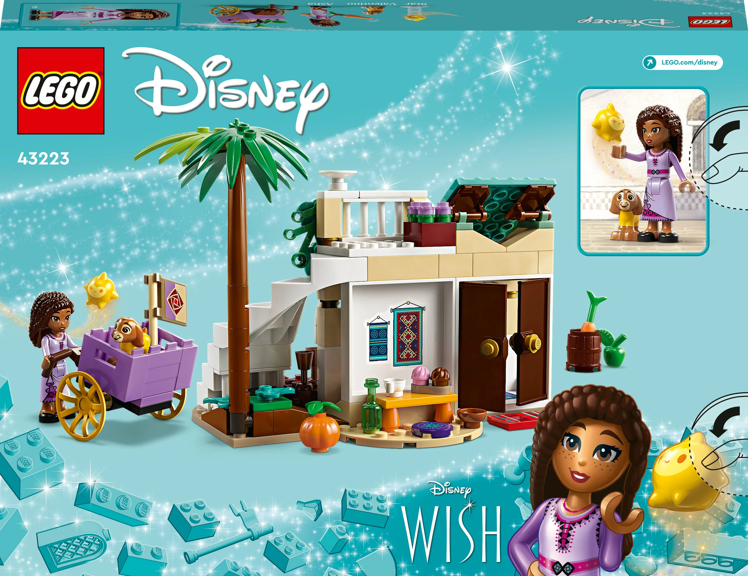 LEGO 43223 Disney Wish Asha I Rosas By