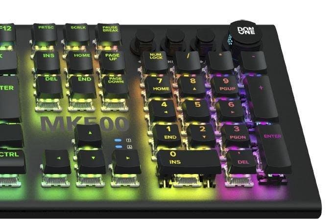 DON ONE– mechanische MK500 RGB-Tastatur– roter Schalter