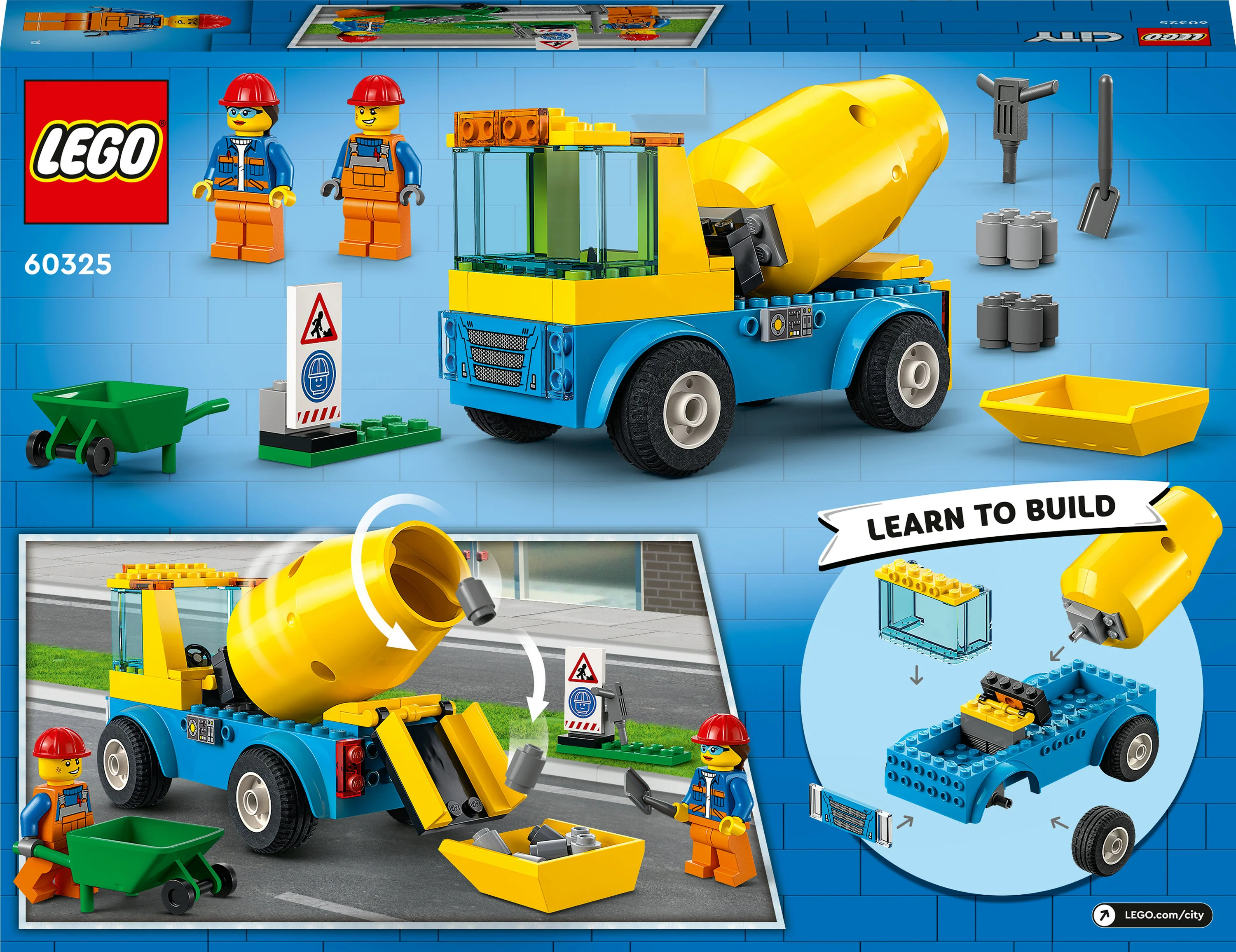 LEGO City Cement Mixer - 60325