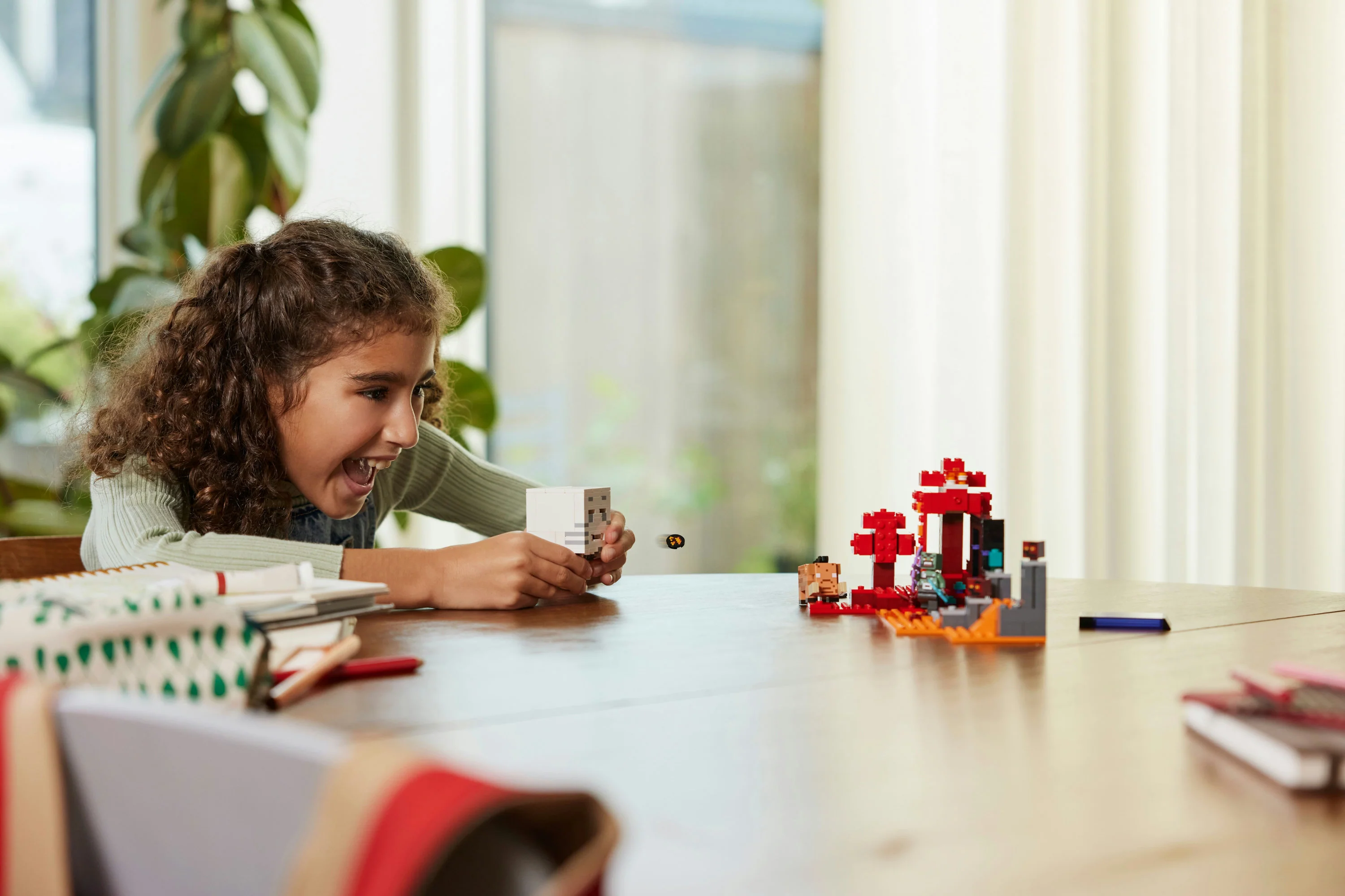 LEGO Minecraft - The Nether Potal Overfald