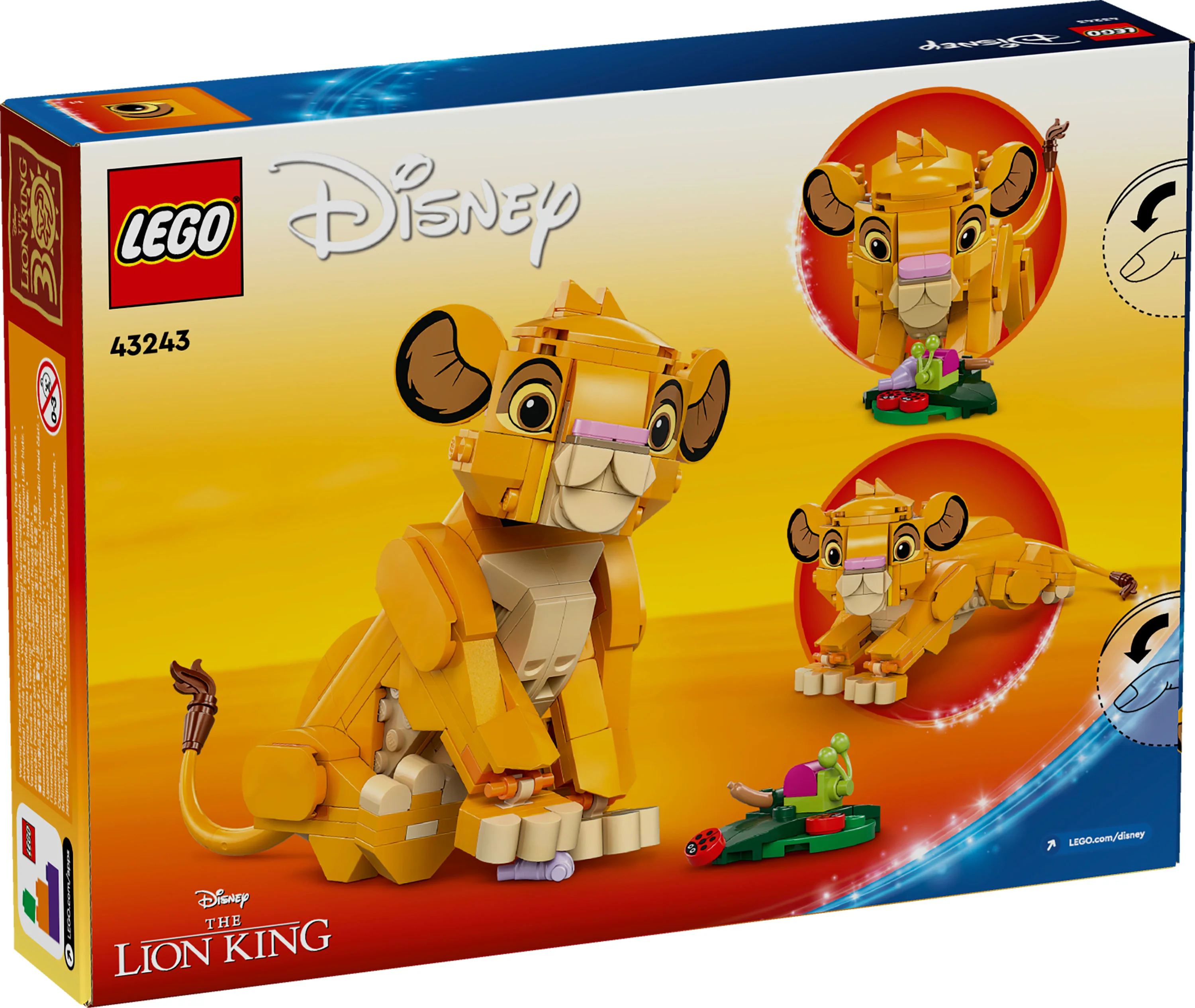 LEGO Disney - Simba Løvernes konge (43243)