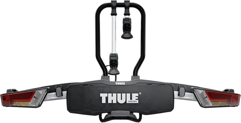 Thule EasyFold XT bike rack for tow bar 2 bikes silver - Online Shop