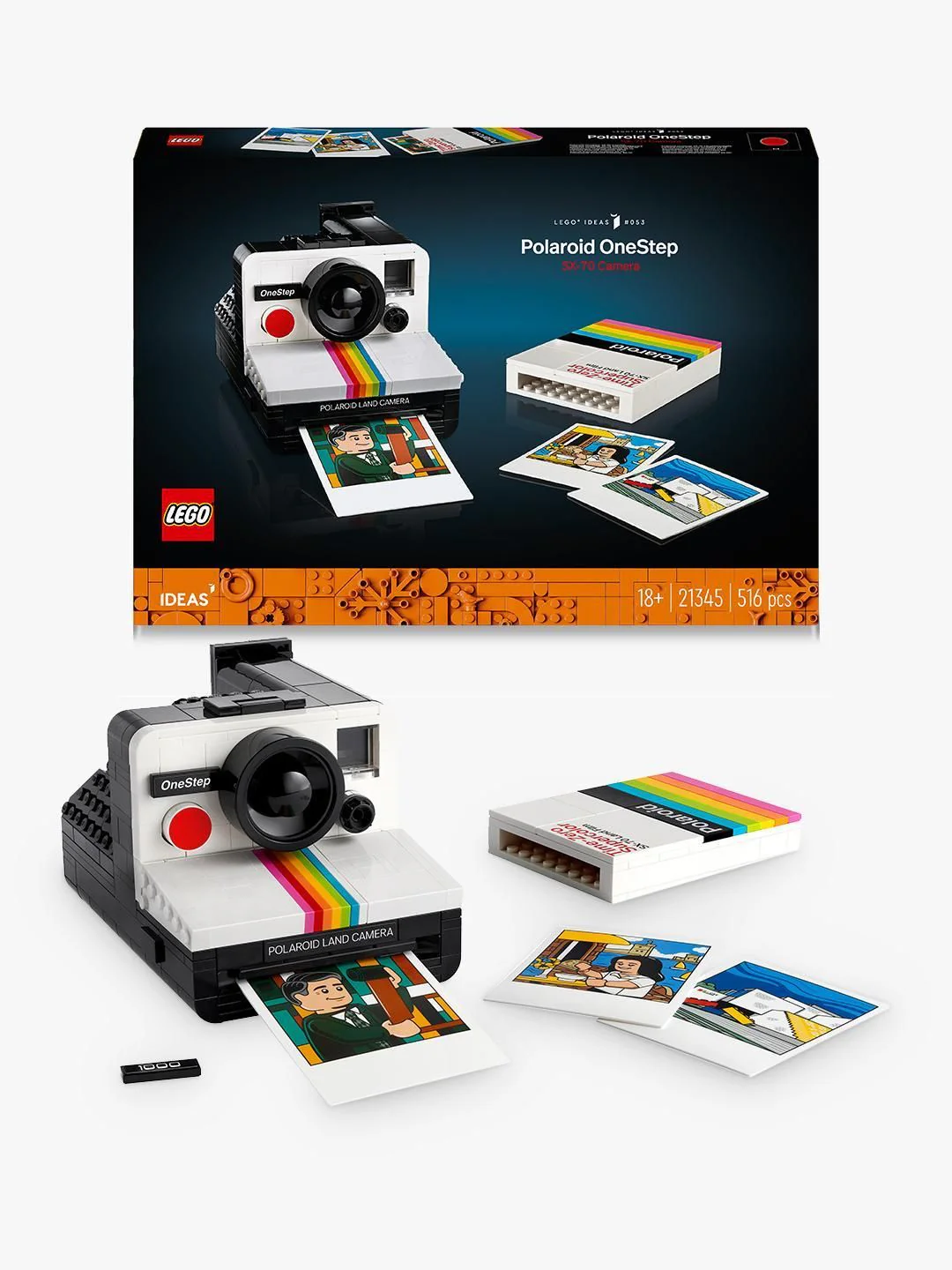 LEGO Ideas - Polaroid OneStep SX-70 Camera (21345)