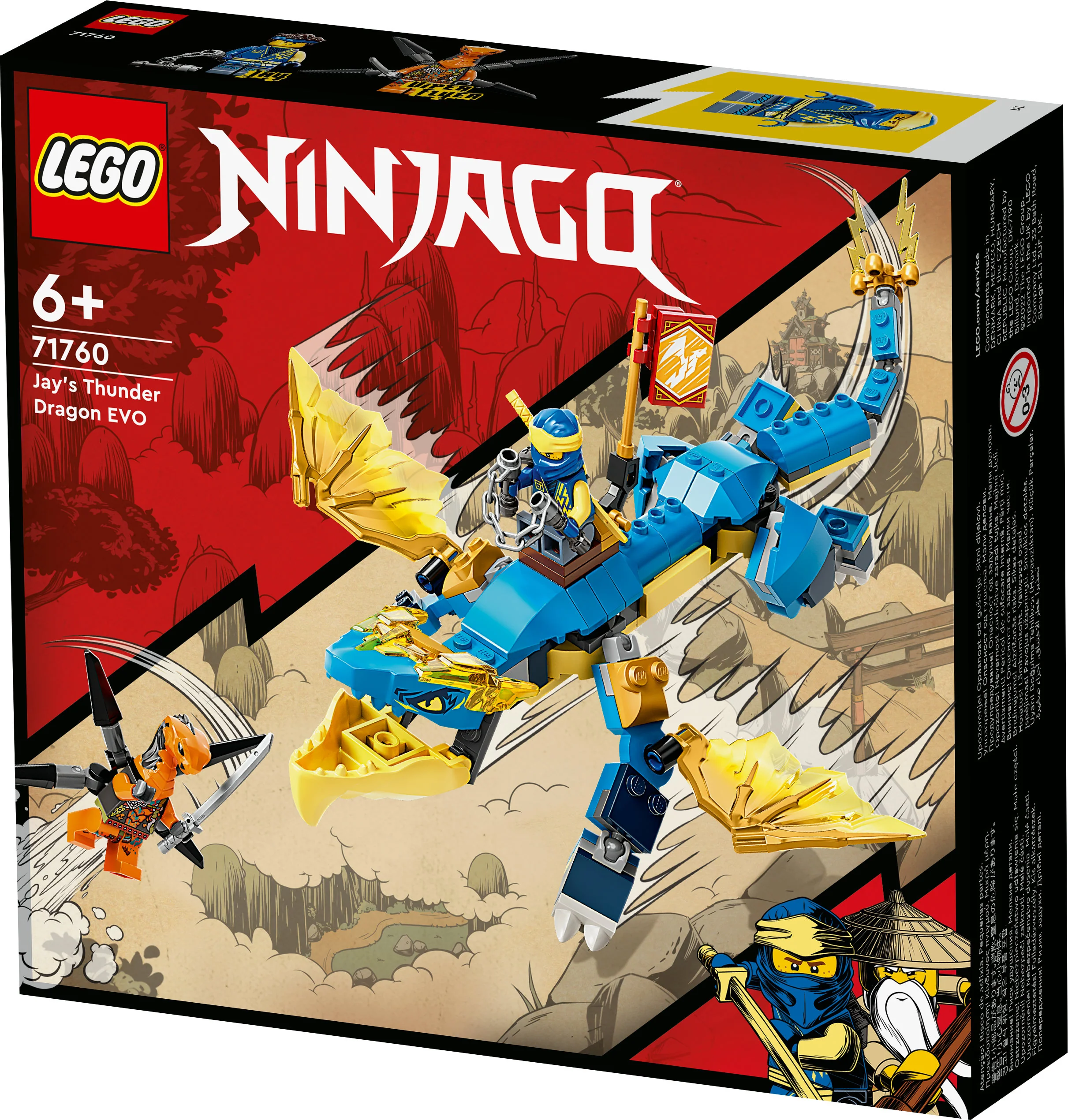 LEGO Ninjago Jay's Thunder Dragon EVO - 71760