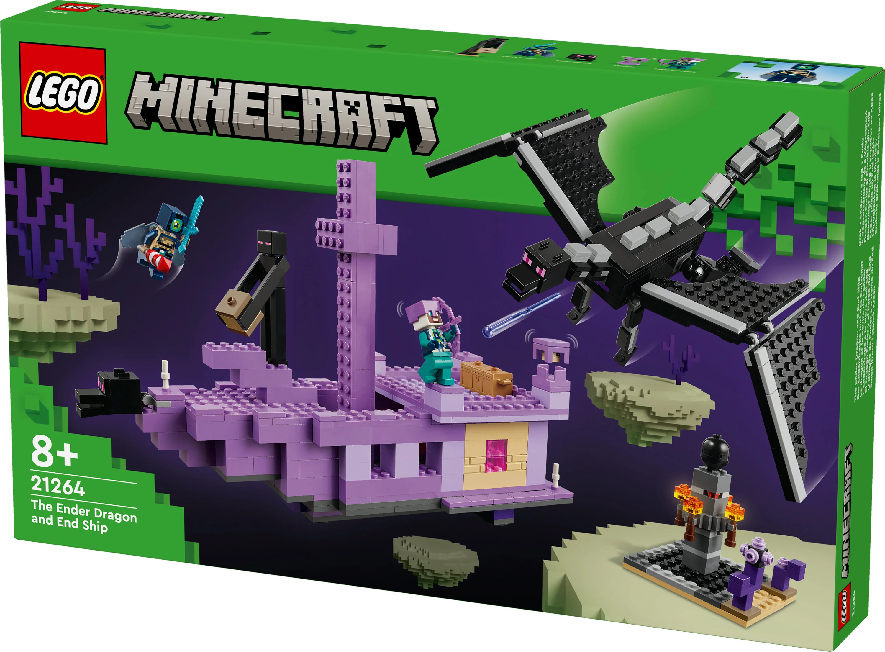 LEGO Minecraft - The Ender Dragon and End Ship (21264)
