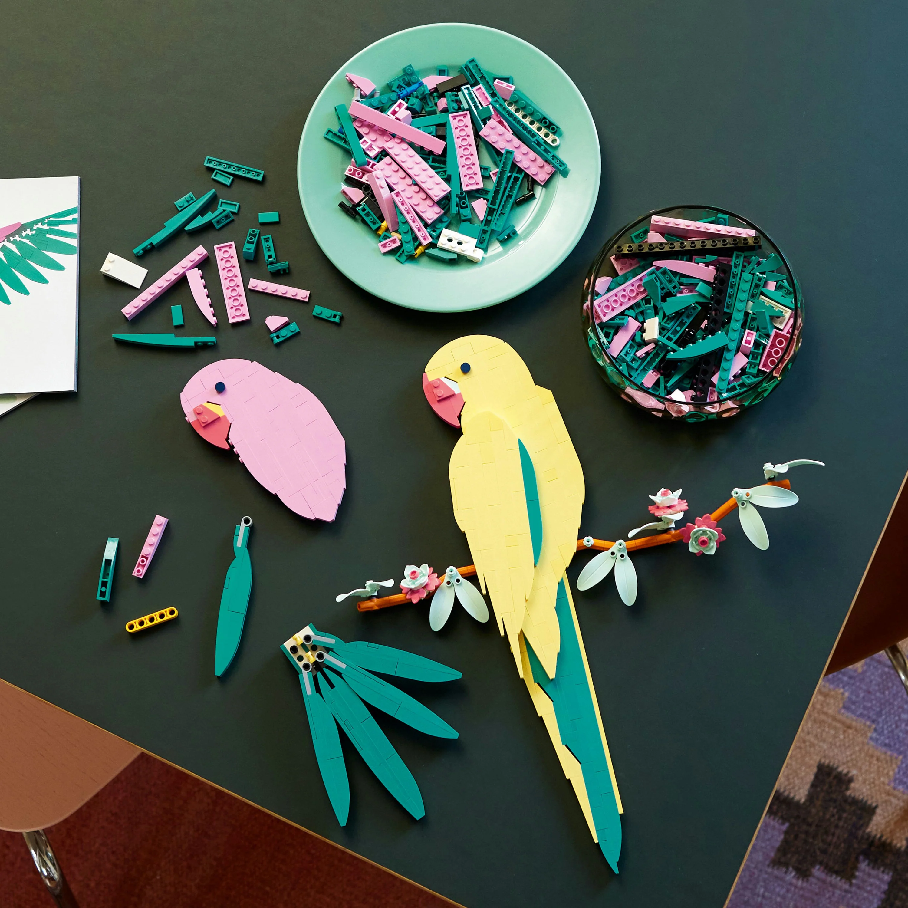 LEGO ART - The Fauna Samling – Ara papegøjer (31211)