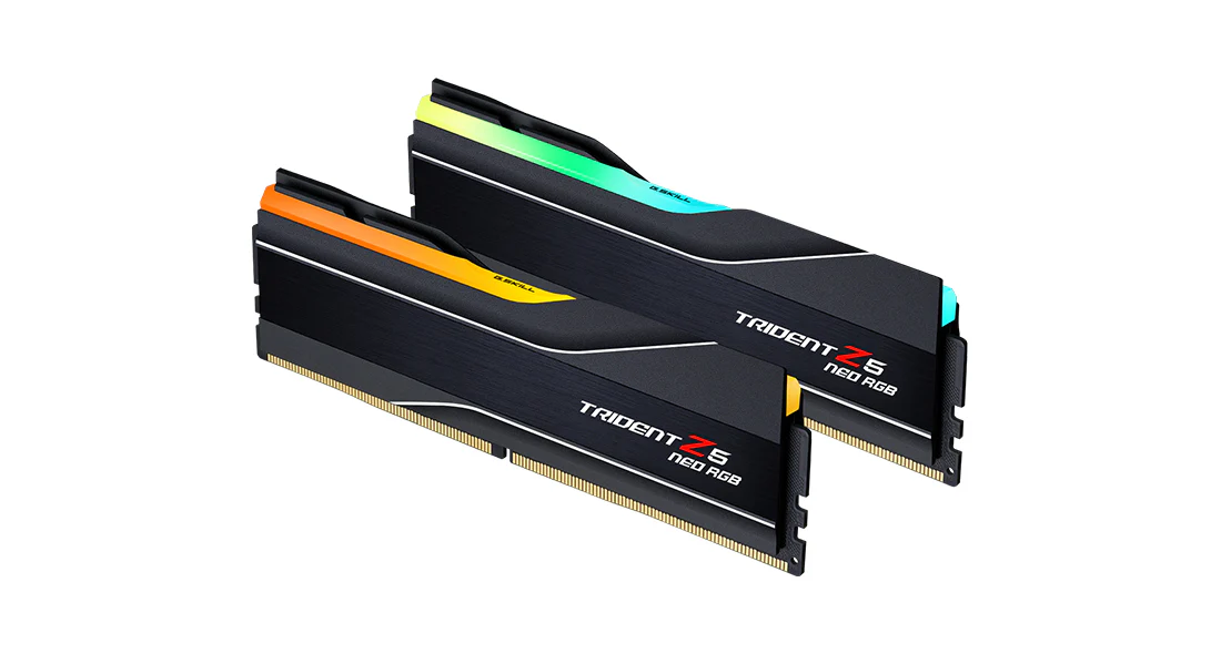 G.Skill Trident Z5 Neo RGB DDR5  32GB kit 6000MHz CL32  Ikke-ECC