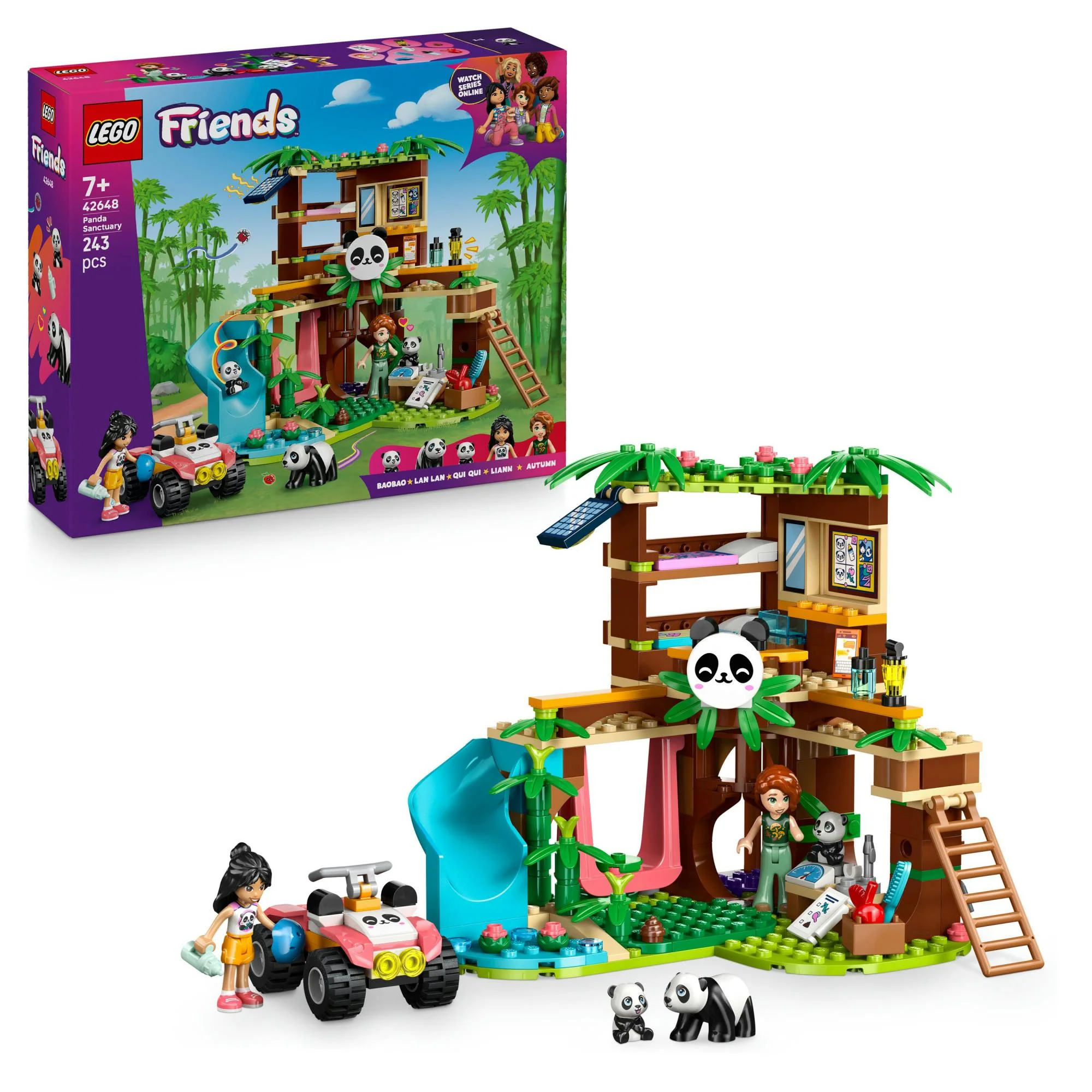 LEGO Friends – Panda-reservat Dyrepasning