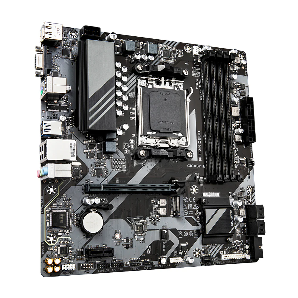 GIGABYTE A620M DS3H - Socket AM5 - motherboard