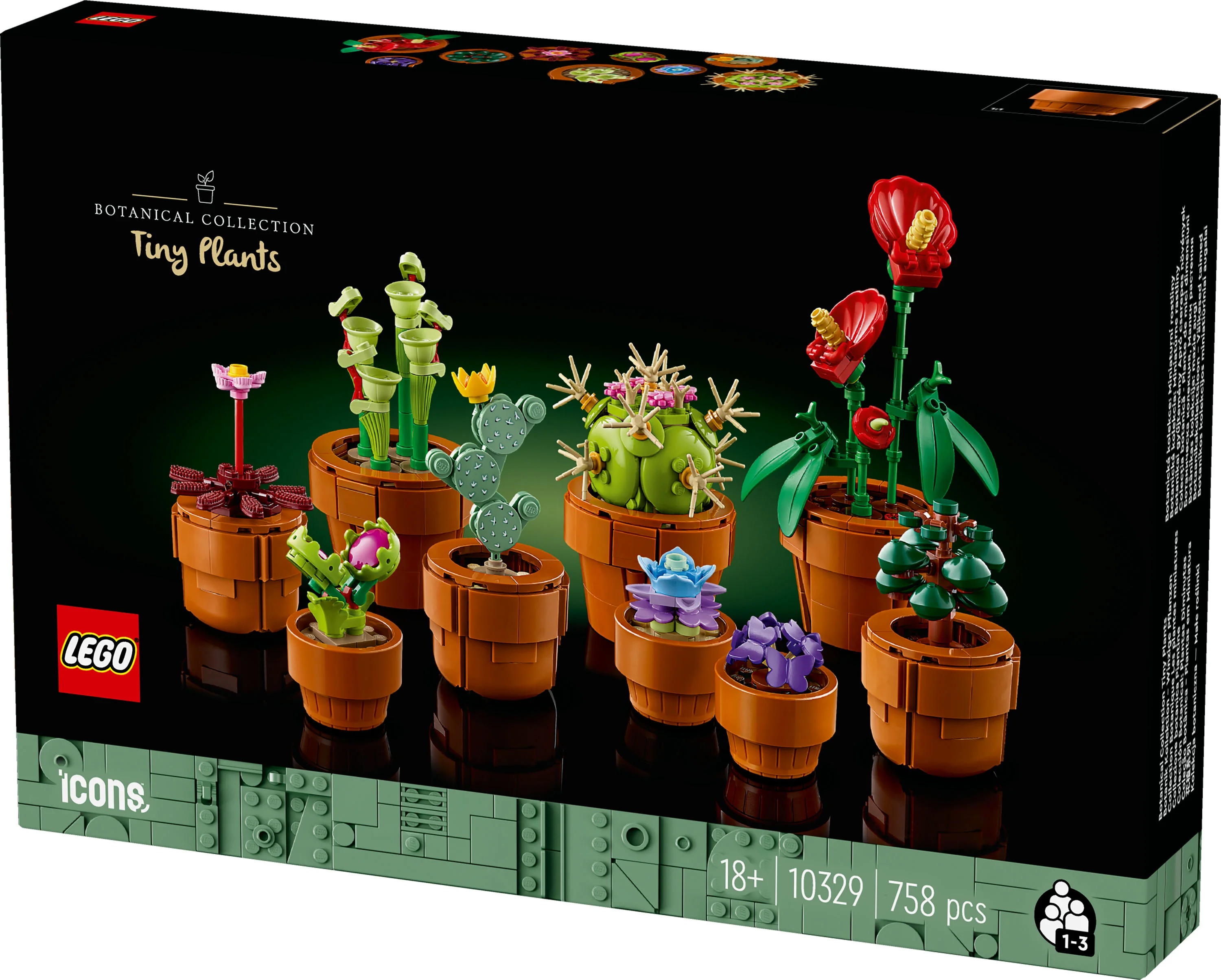 LEGO 10329 Icons Mini Planter