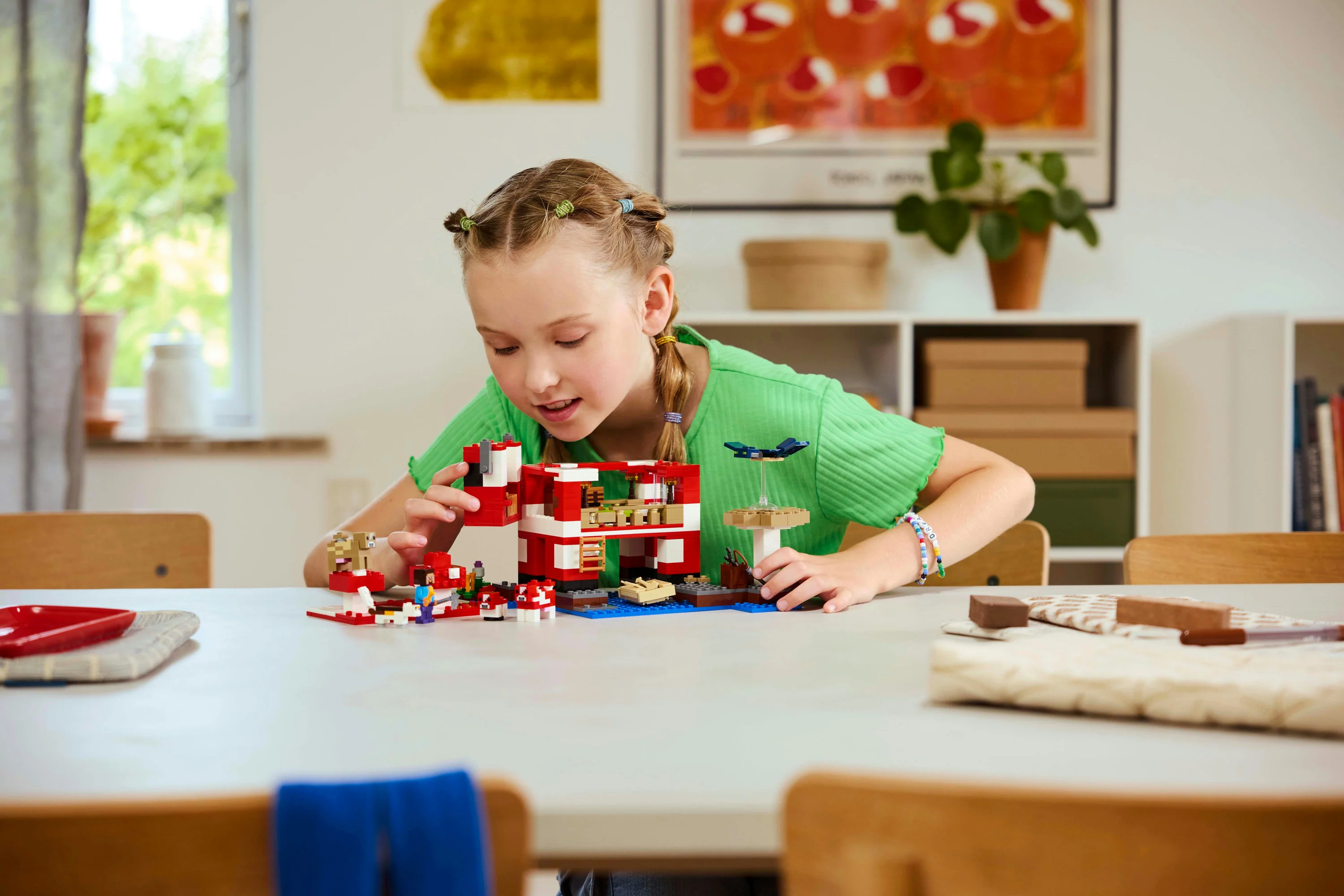 LEGO 21270 Minecraft The Mushroom Cow House