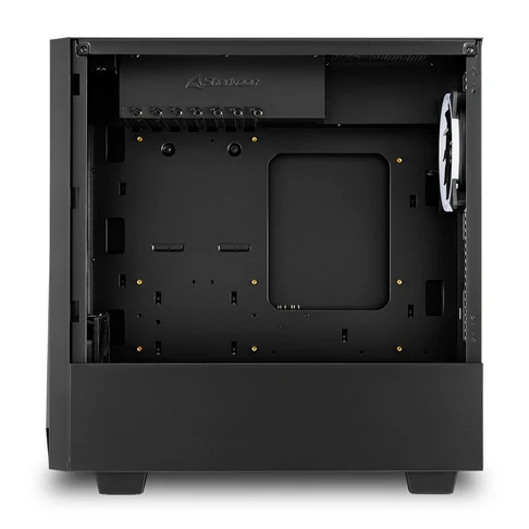 Sharkoon REV100. tower case (black. tempered glass)