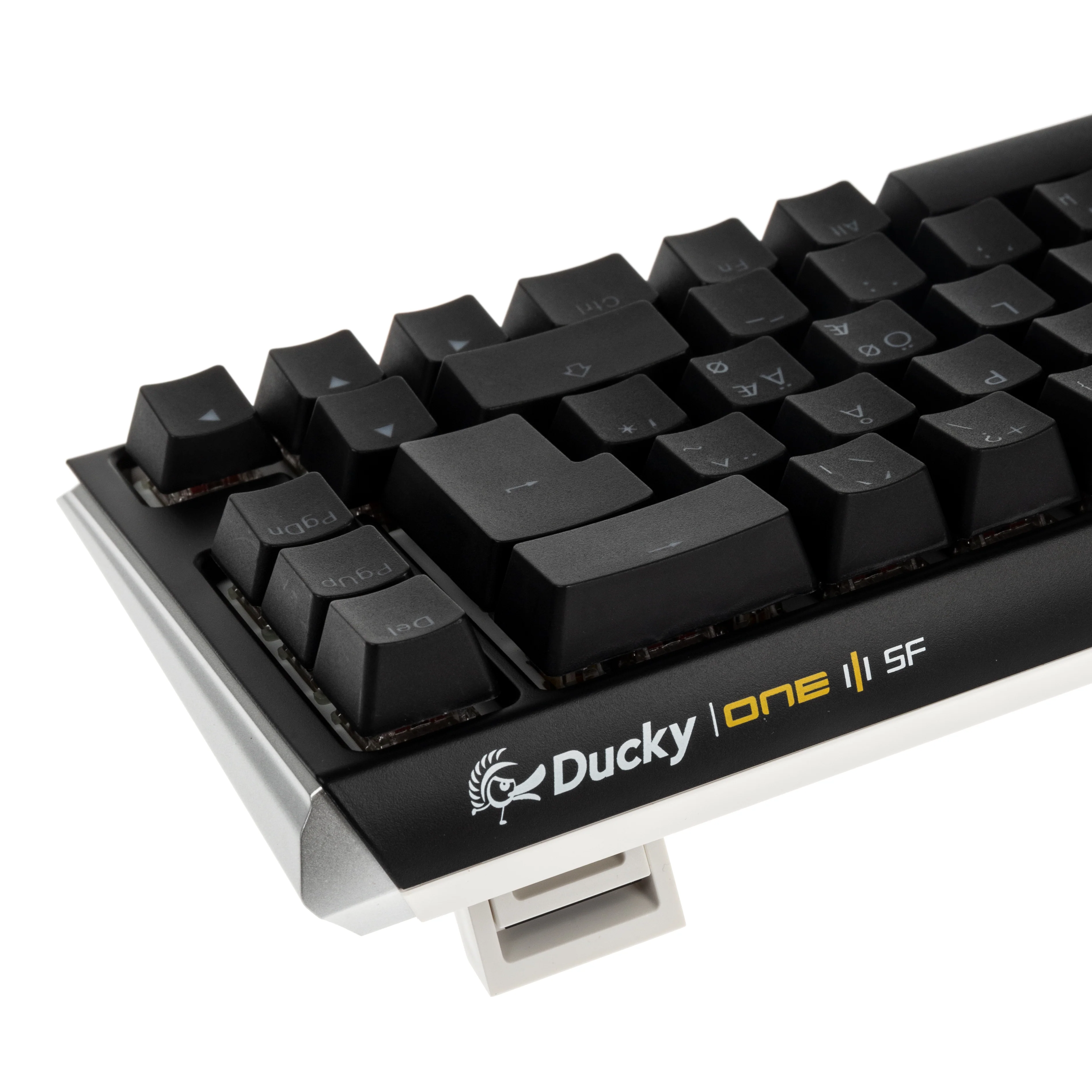 Ducky One 3 - Klassisk Sort / Hvid Nordic - SF 65% - Gateron Baby Kangaroo - RGB