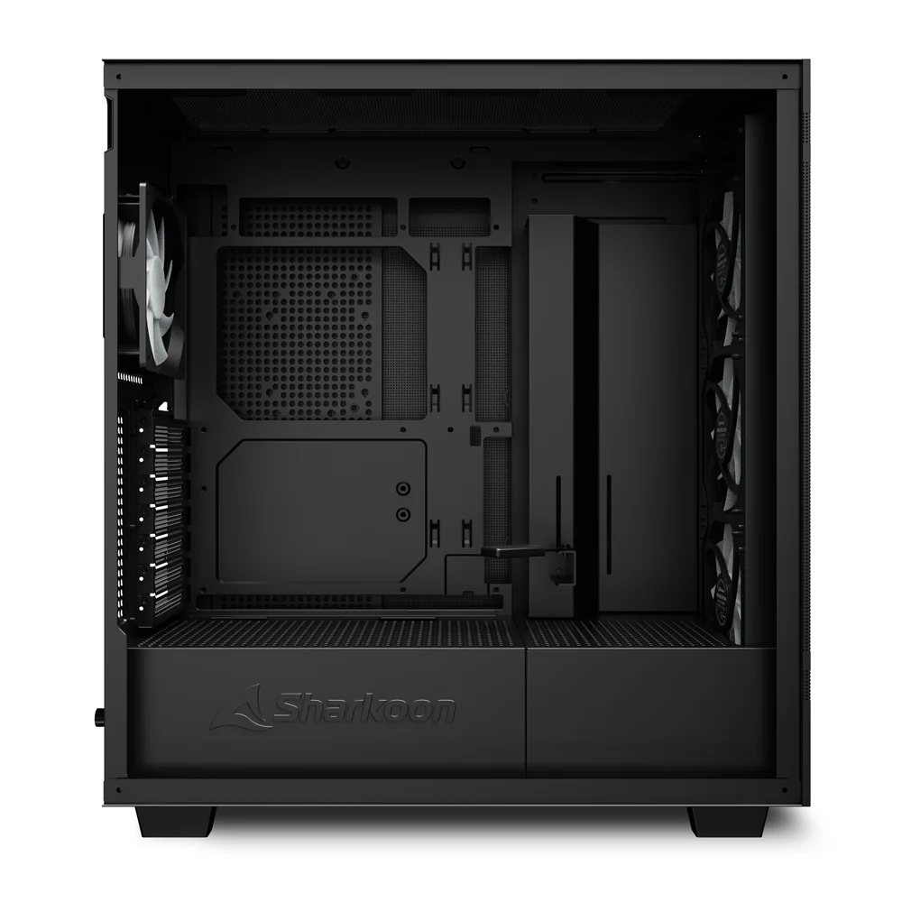 Sharkoon Rebel C50 RGB. tower case (black. tempered glass)