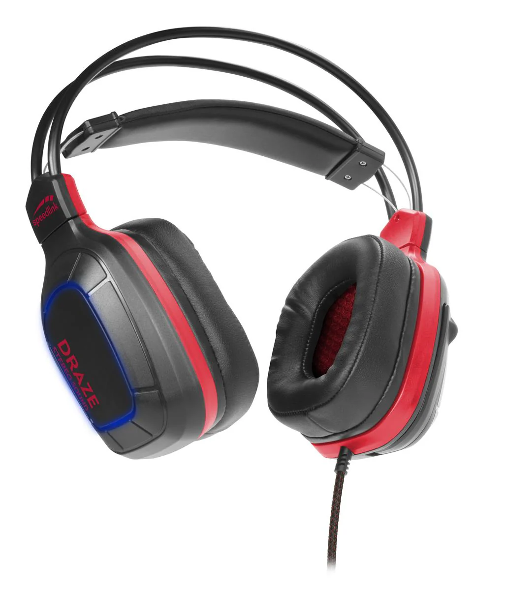 SpeedLink DRAZE Gaming-Headset. schwarz