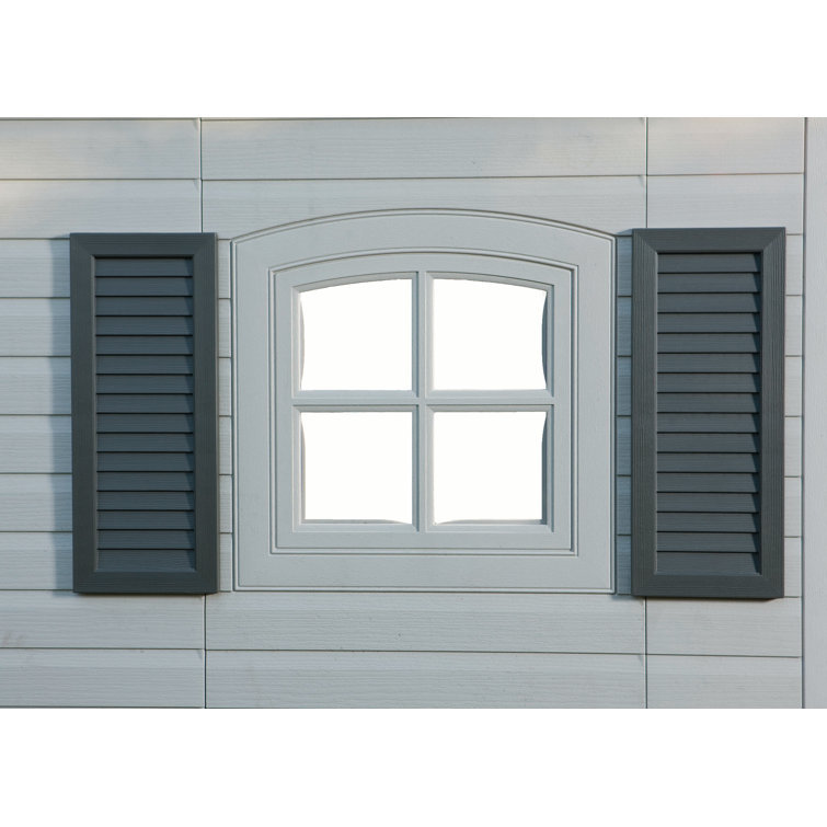 457 cm x 244 cm Ger&auml;teschuppen aus Kunststoff