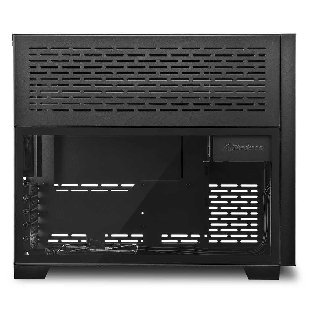 Sharkoon MS-Z1000. gaming tower case (black. tempered glass side panel)