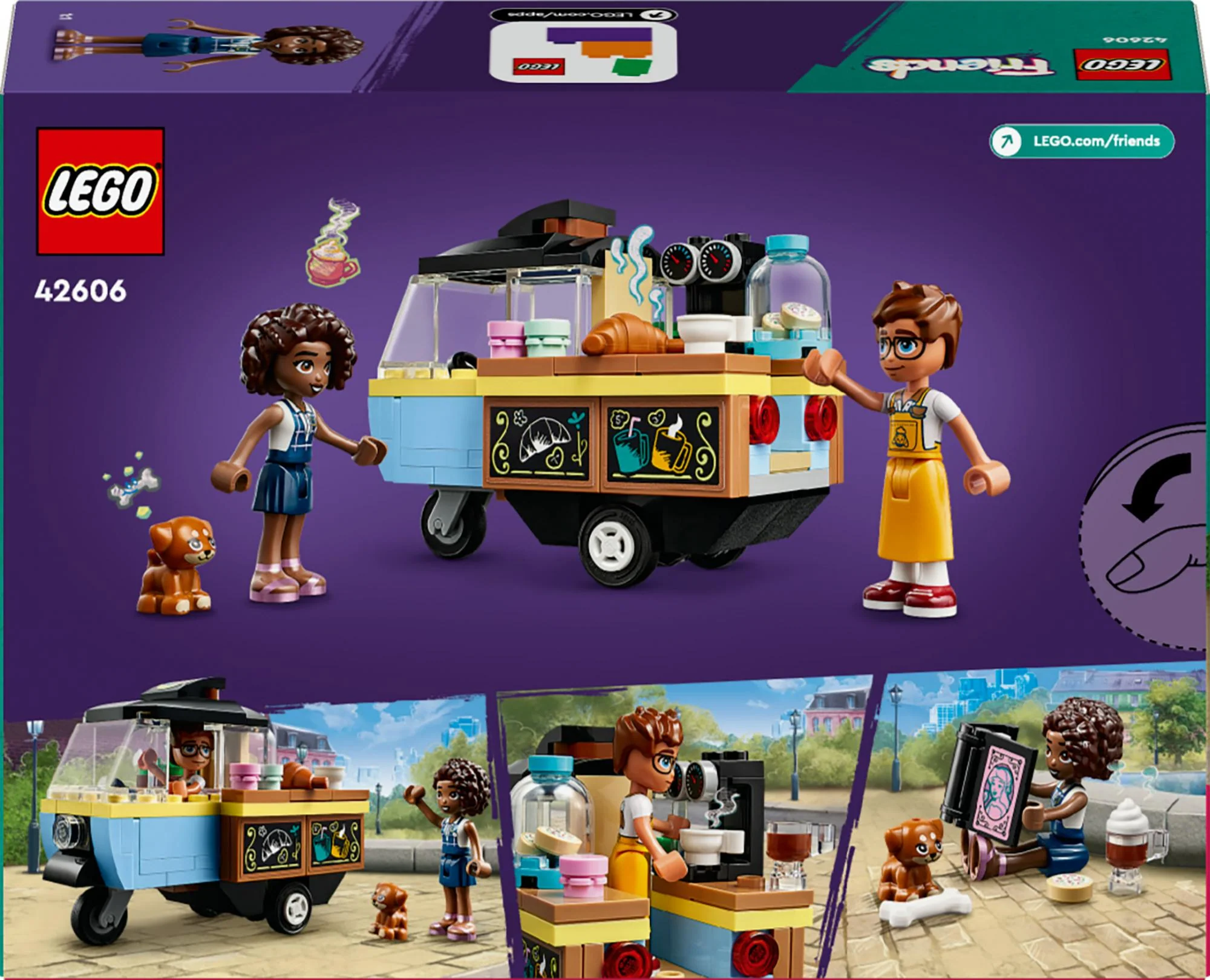 LEGO 42606 Friends Rolling Café