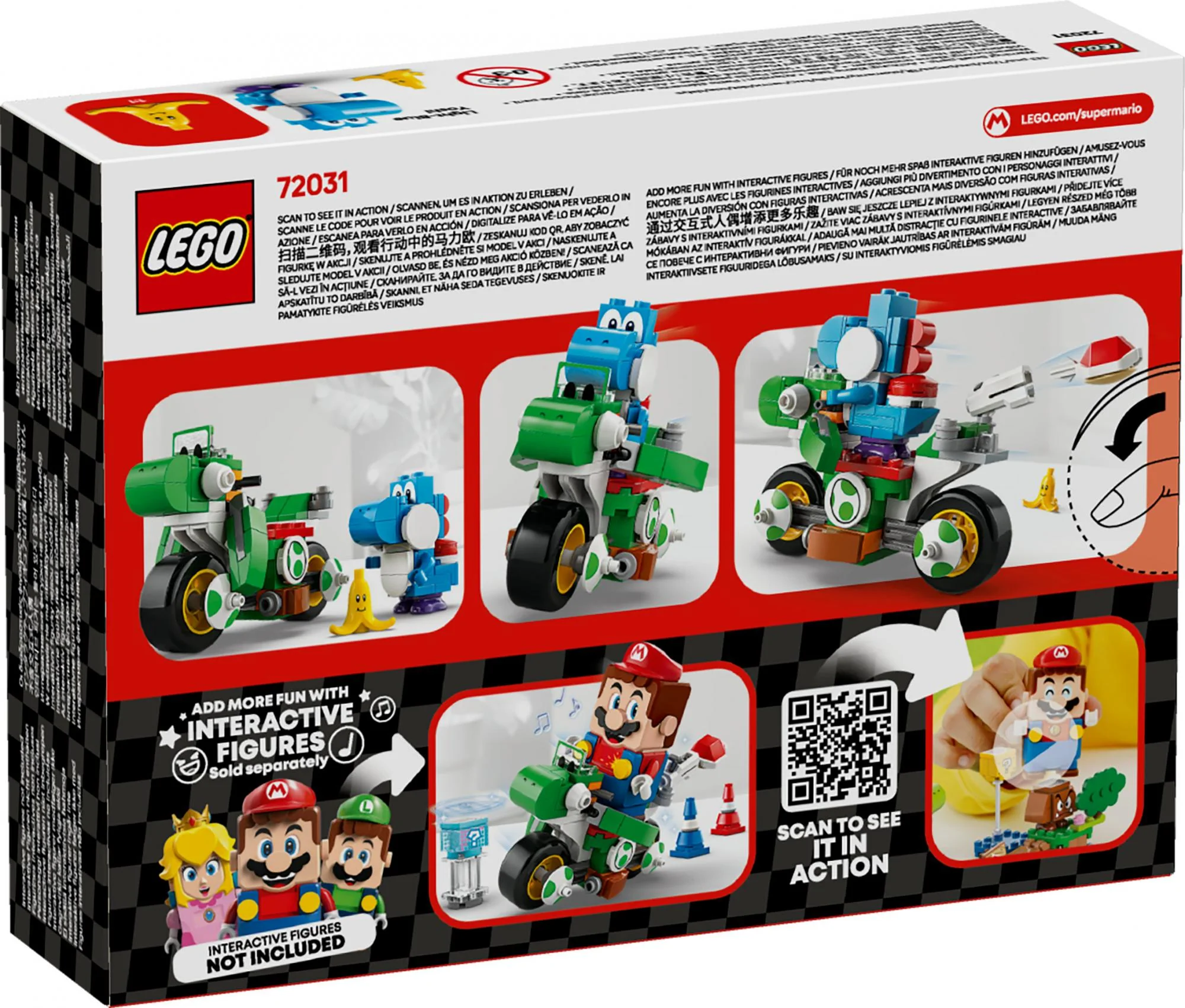 LEGO 72031 Super Mario - Mario Kart: Yoshi Bike