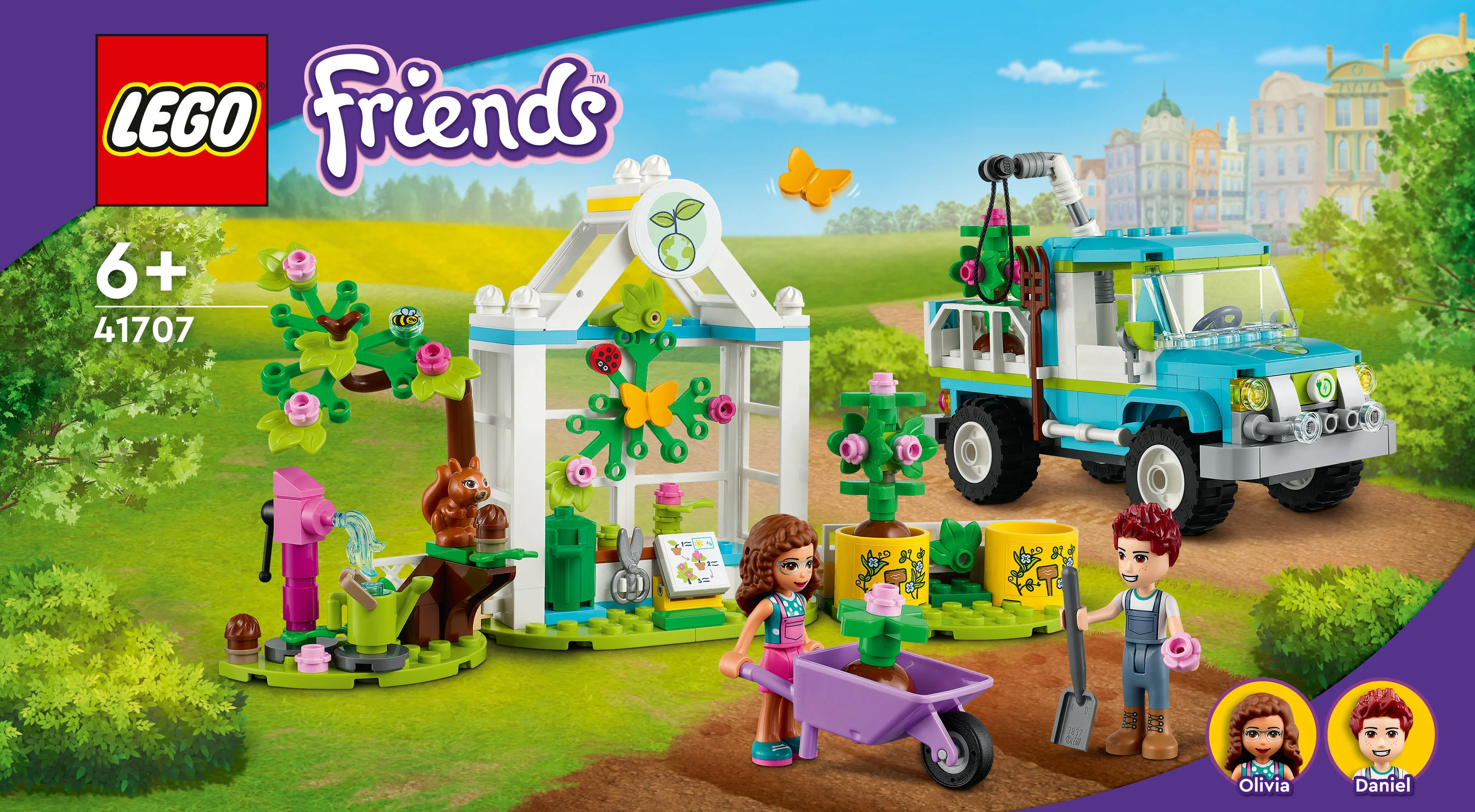 LEGO Friends træ plantnings køretøj - 41707