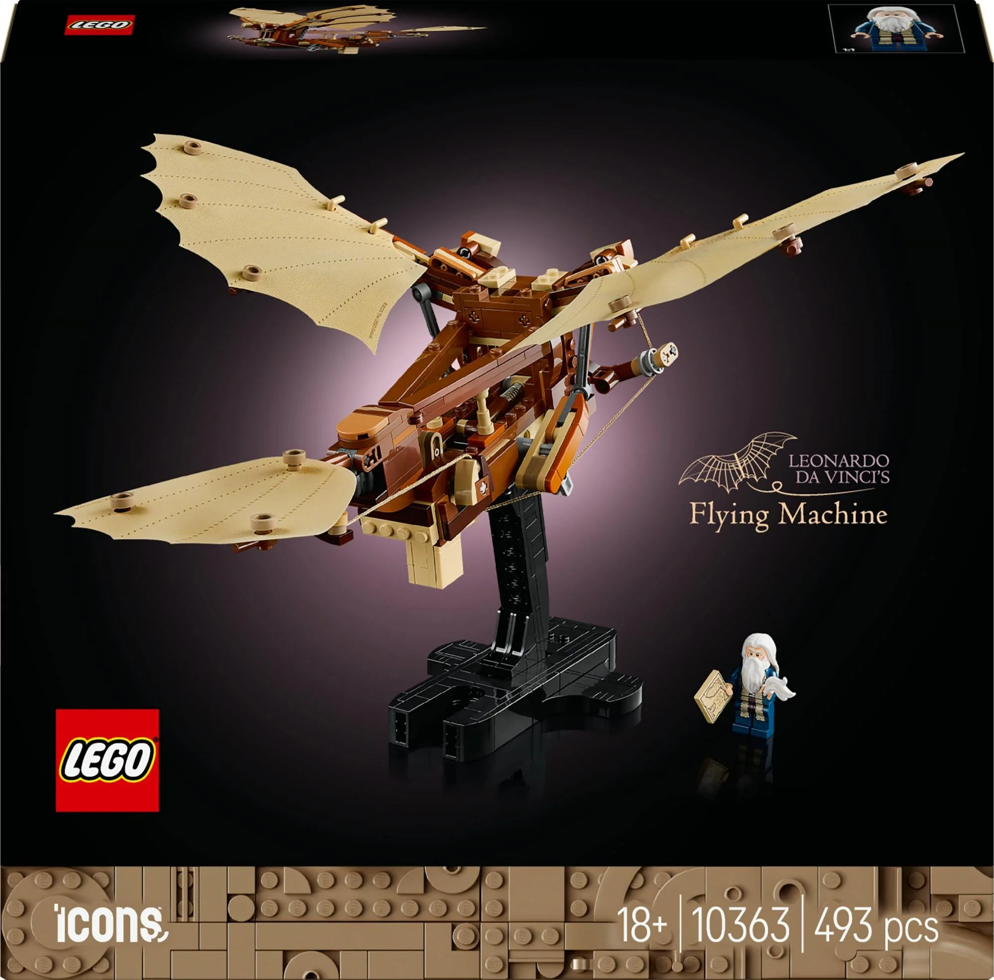 LEGO 10363 Icons Leonardo da Vinci's Flying Machine