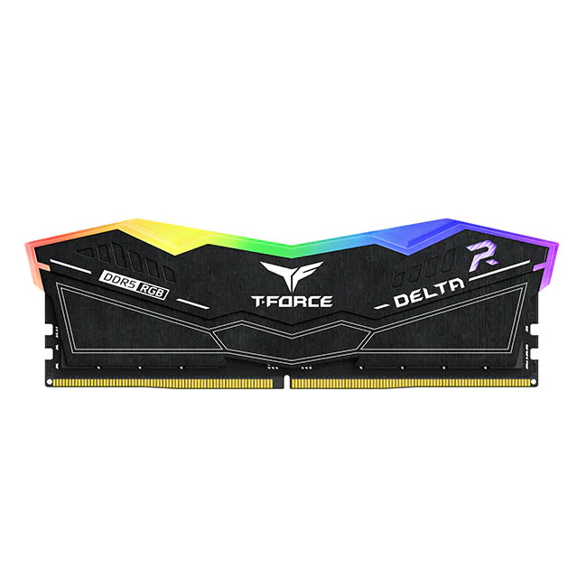 T-Force DELTA RGB DDR5  32GB kit 6400MHz CL40  On-die ECC