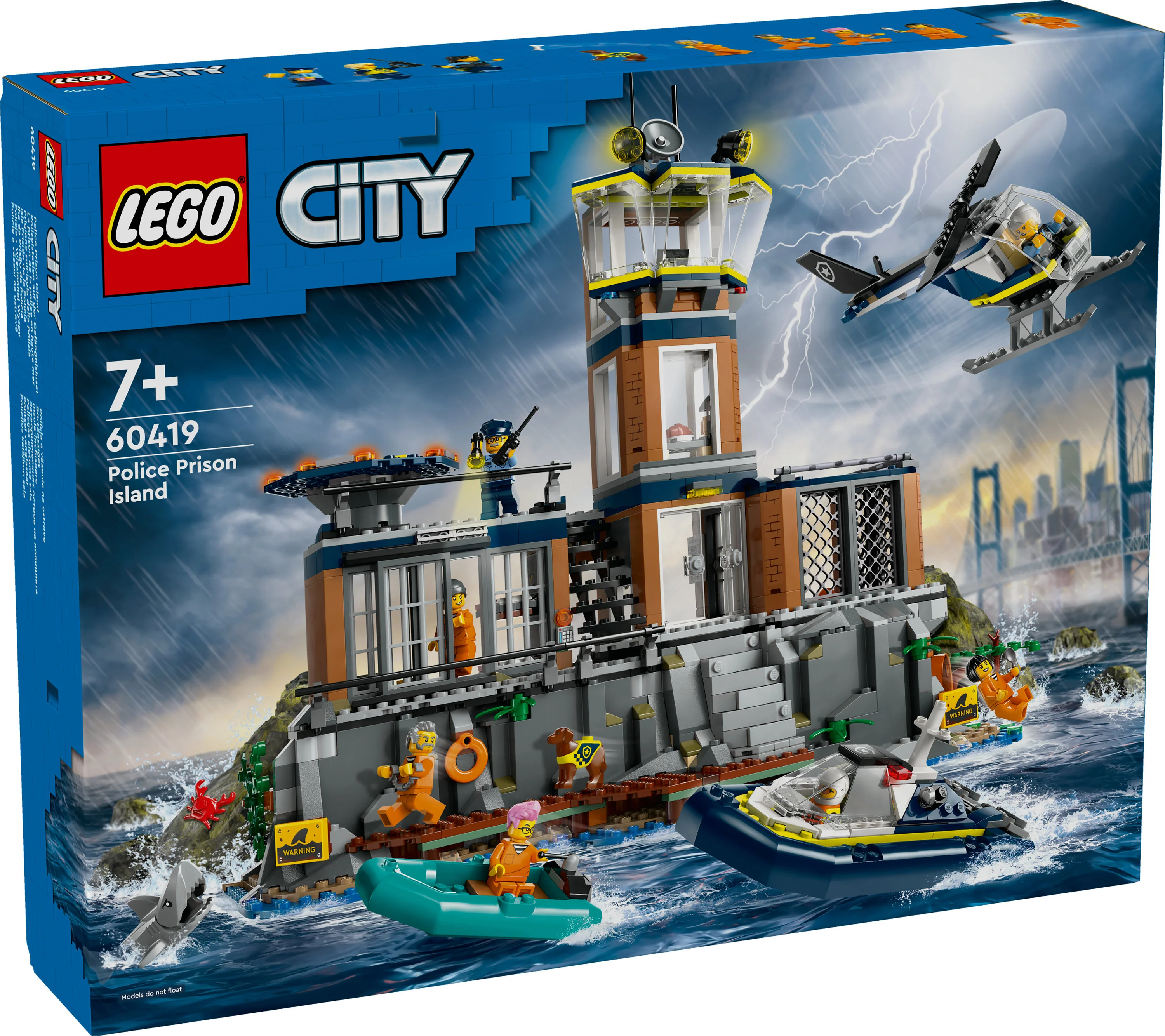 LEGO 60419 City Fængsels ø Politistation