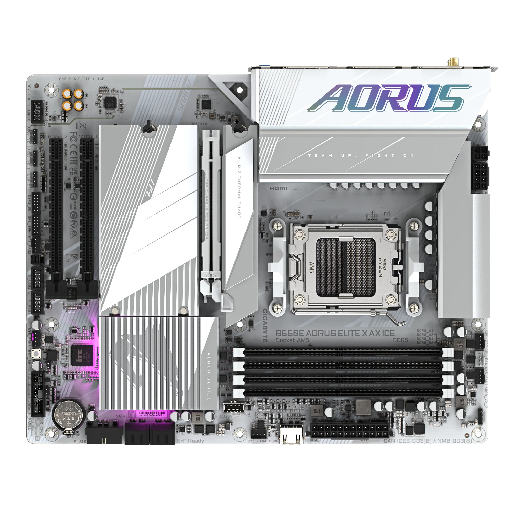 GigaByte B650E A ELITE X ICE - Socket AM5 - motherboard