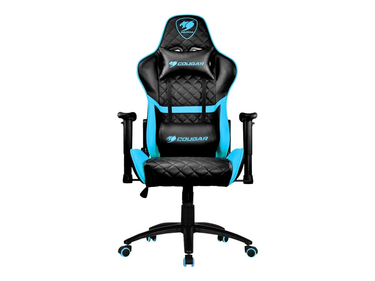 COUGAR Armour One Gamer Stuhl Schwarz Blau