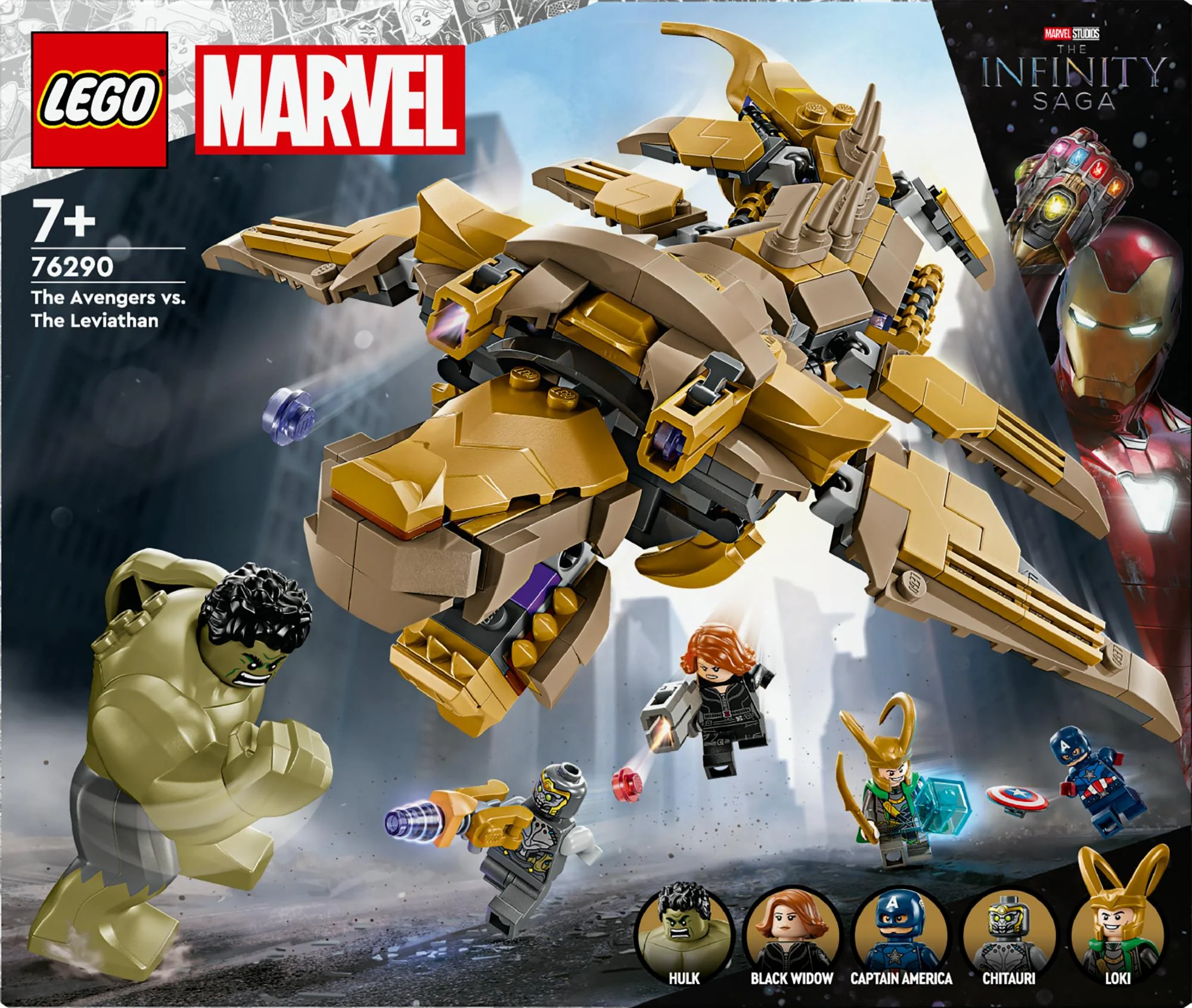 LEGO 76290 Marvel Super Heroes Avengers vs. Leviathan