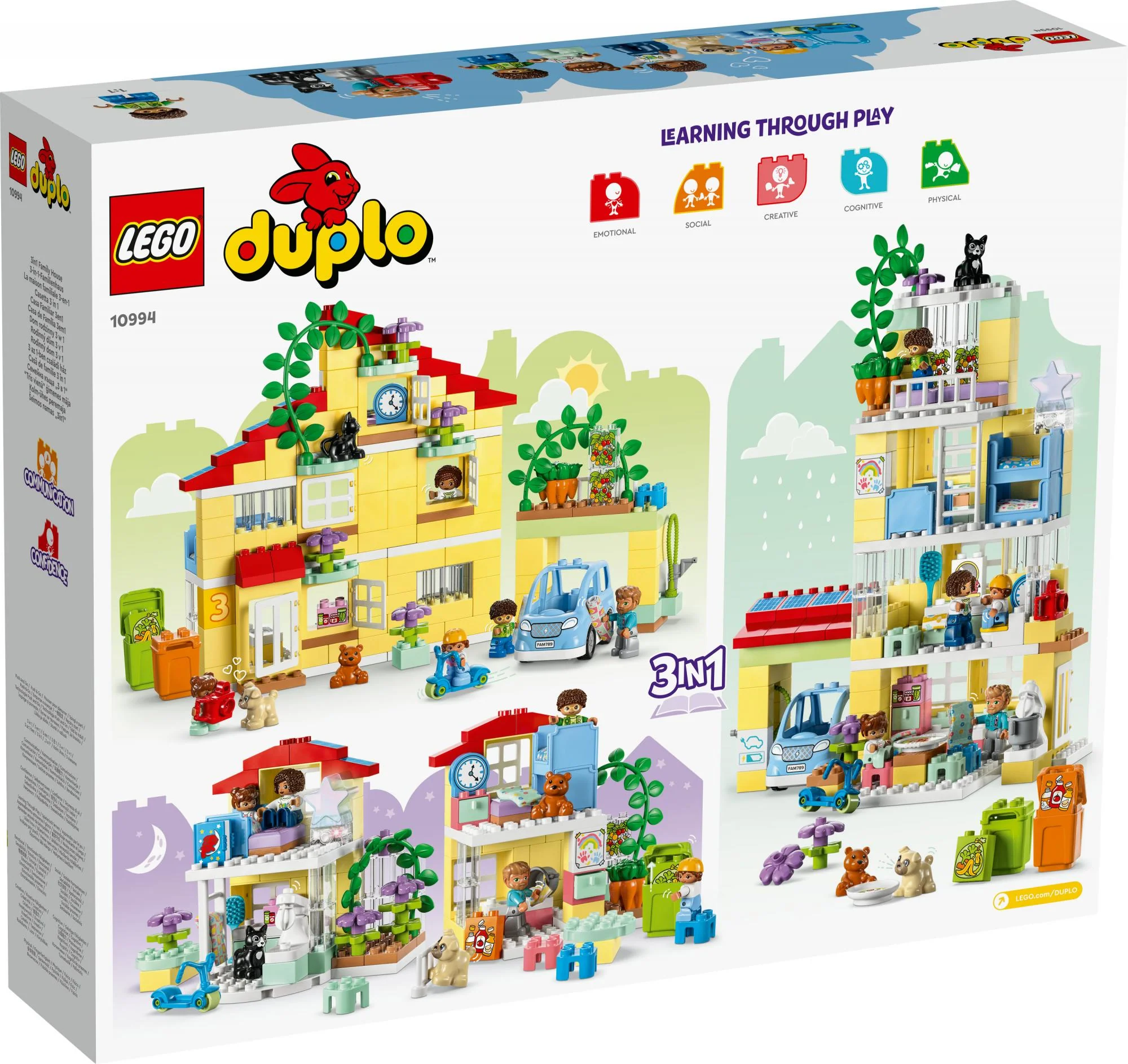 LEGO DUPLO – 3-i-1 Familiehus
