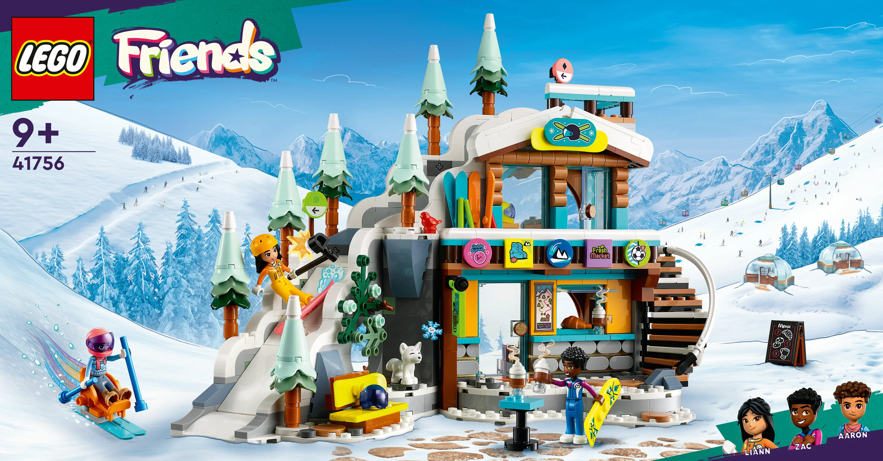 LEGO 41756 Friends Skibakke og Café
