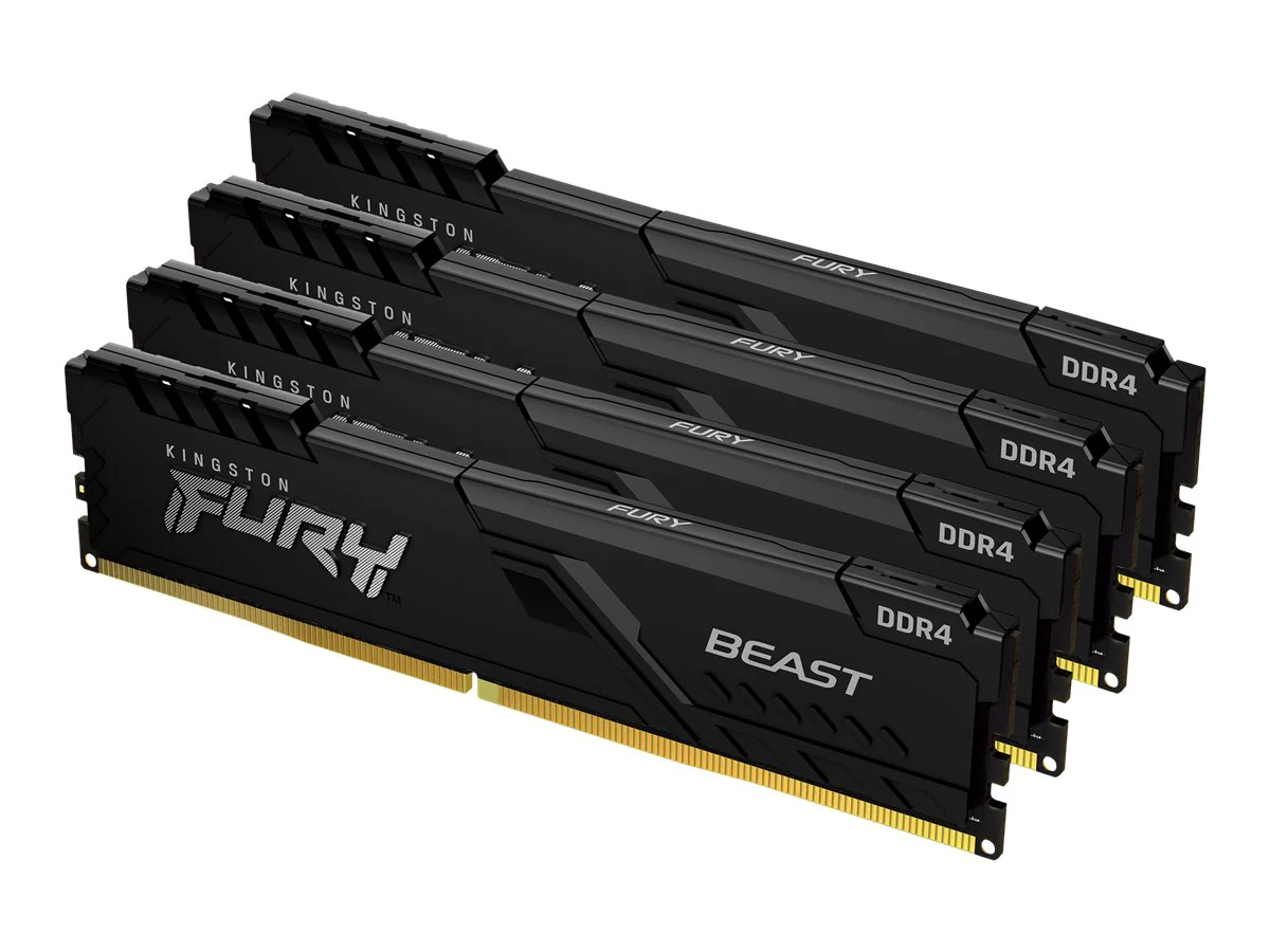 Kingston FURY Beast DDR4 128 GB Kit 3200 MHz CL16 Nicht-ECC