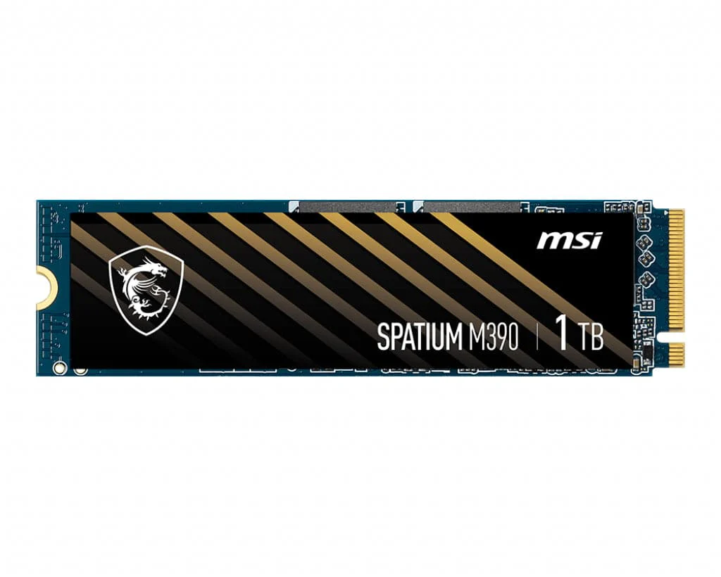 MSI SPATIUM SSD M390 1 TB M.2 PCI Express 3.0 x4 (NVMe)