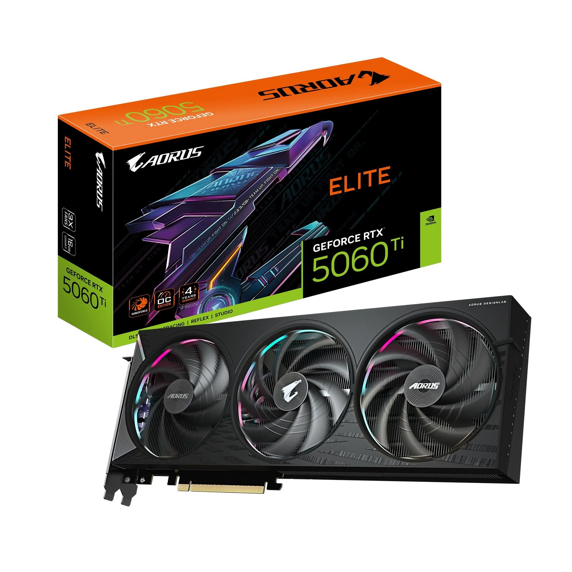 Gigabyte GeForce RTX 5060 Ti AORUS ELITE 16G