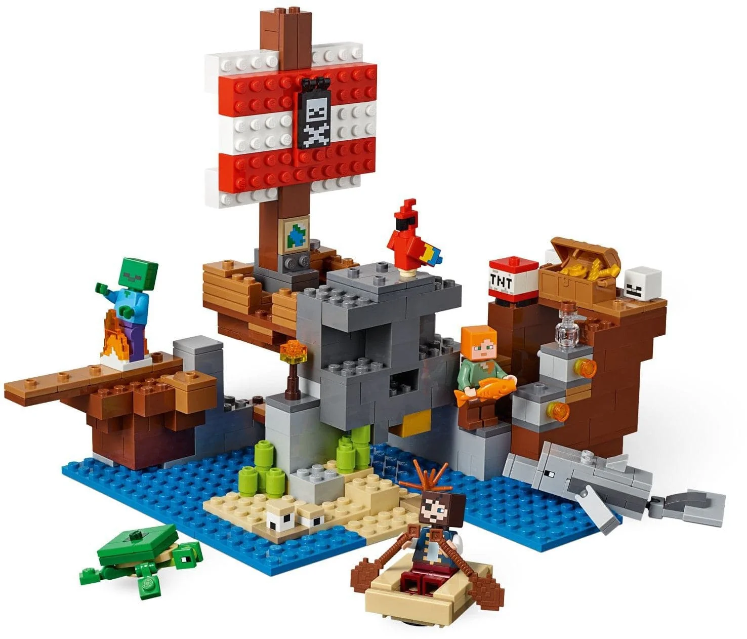 LEGO Minecraft– Das Piratenschiff-Abenteuer (21152)