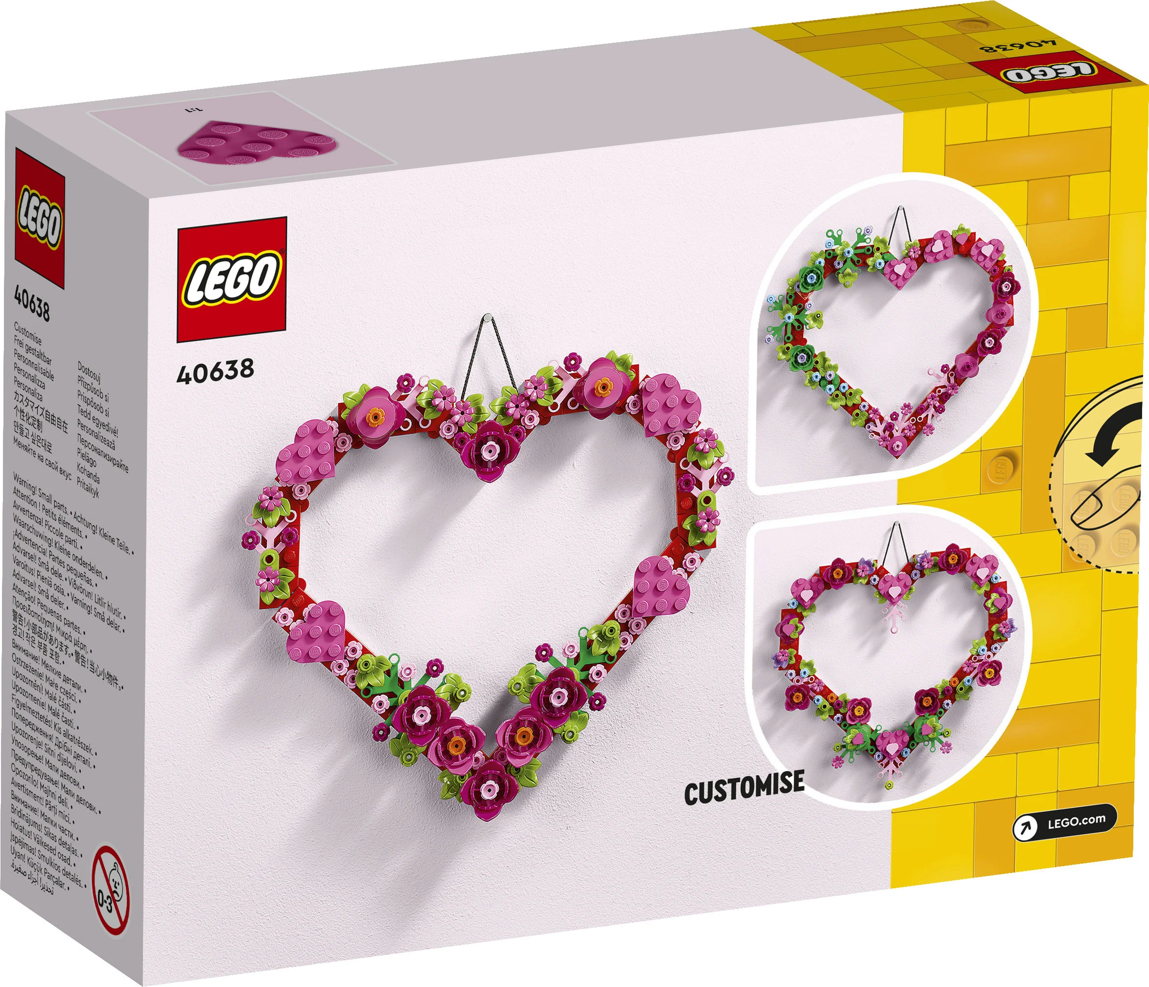 LEGO - Hjertepynt (40638)
