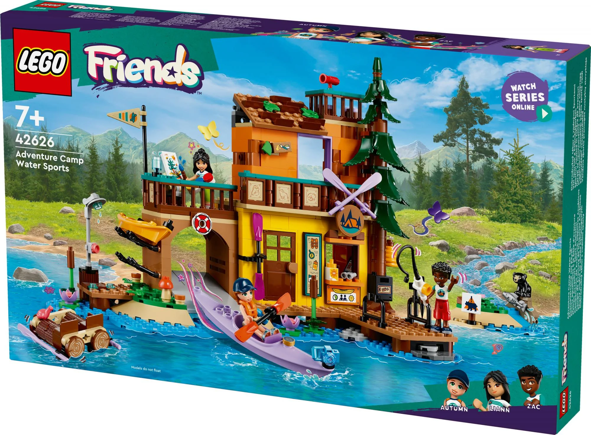 LEGO 42626 Friends Adventure Camp with Kayak