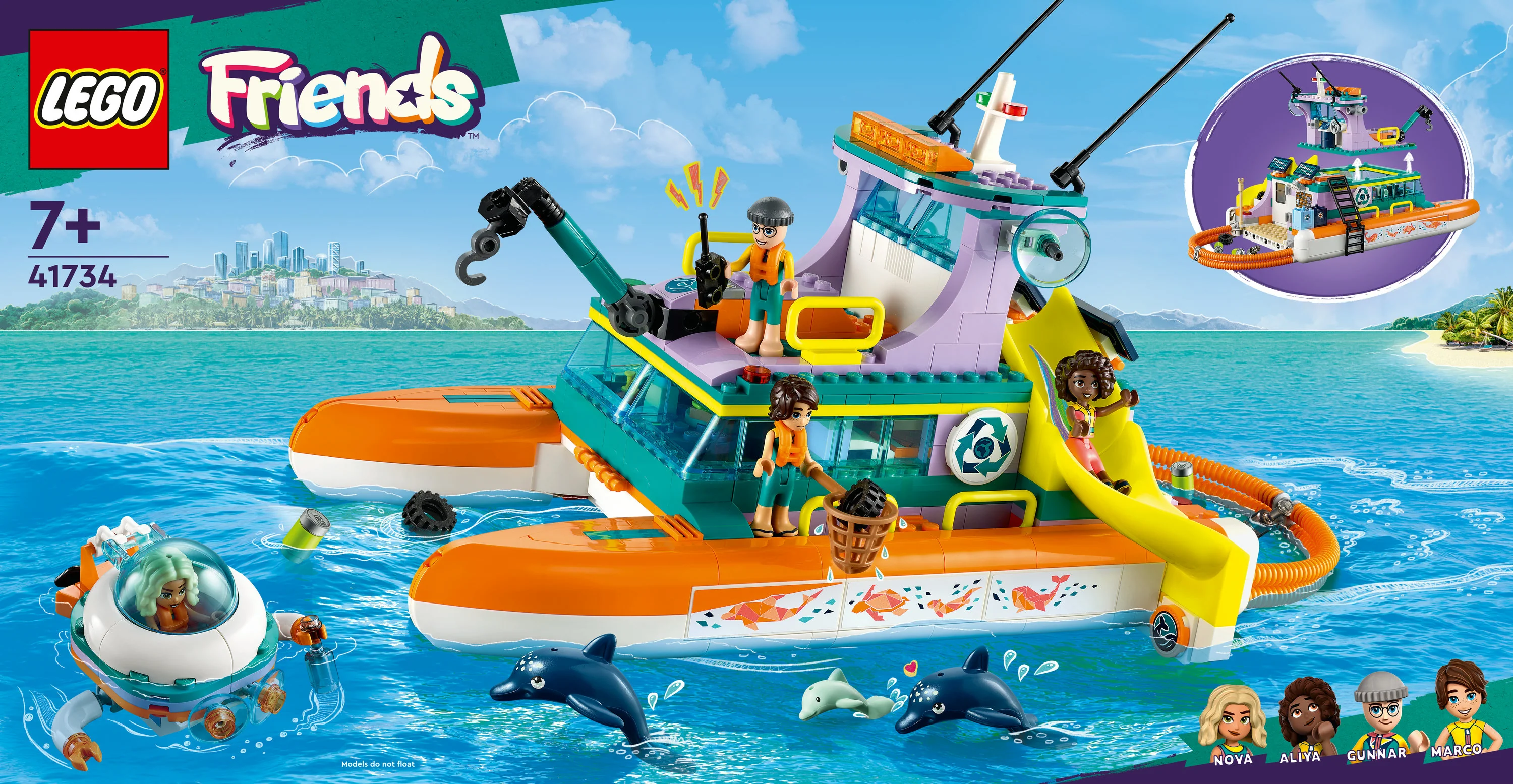 LEGO Friends - Redningsbåd (41734)
