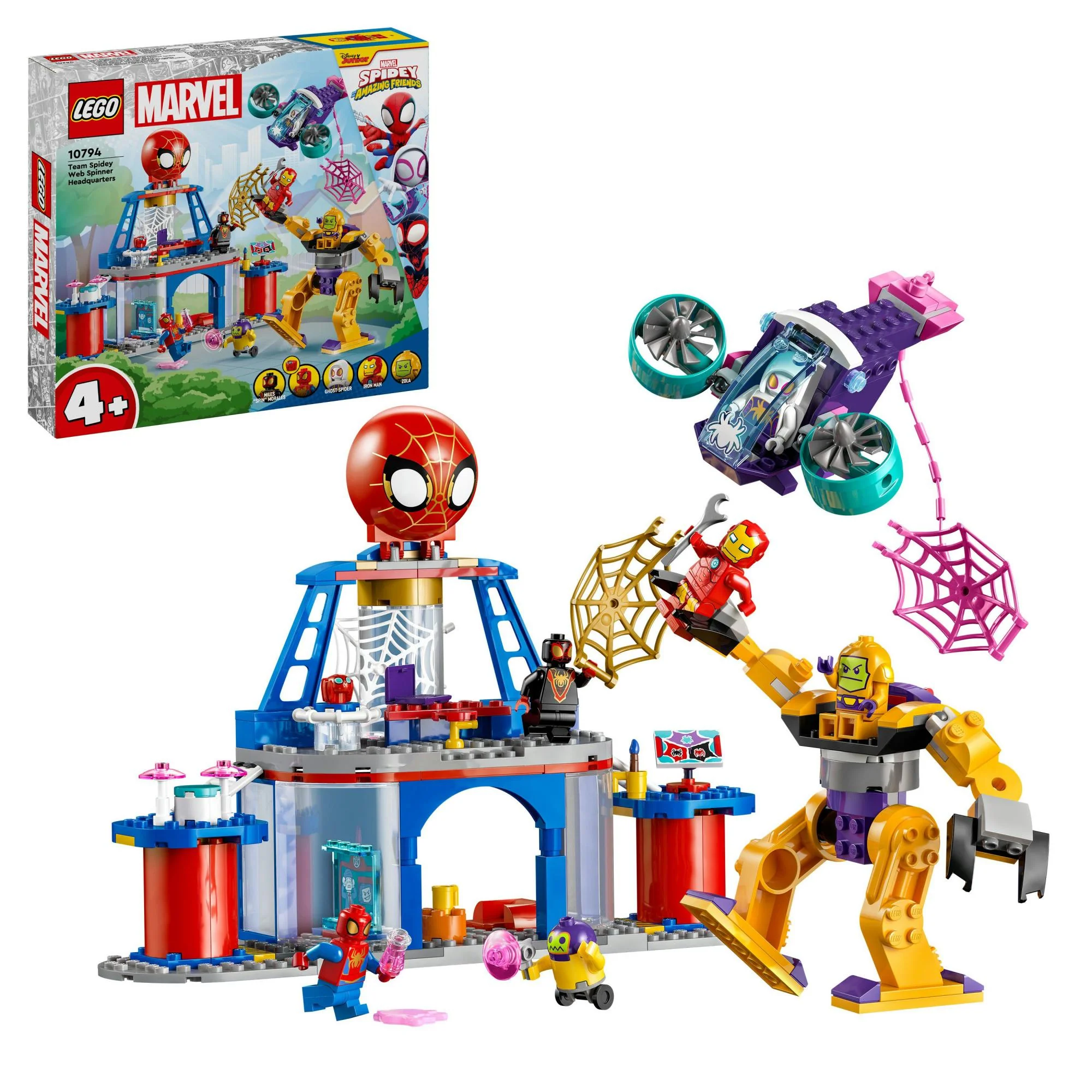 LEGO 10794 Marvel Spidey and his super friends The headquarters of Spidey's team