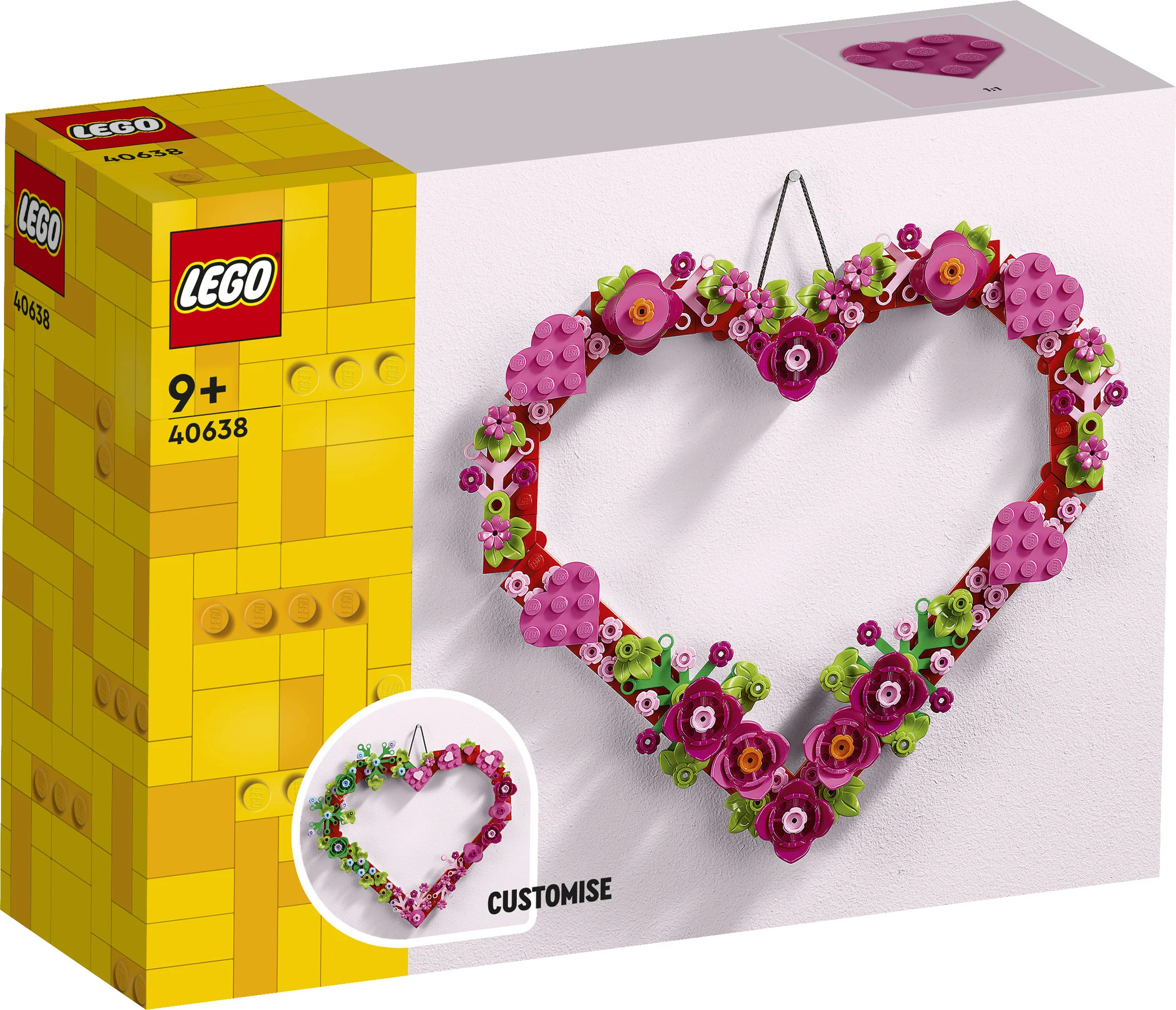 LEGO - Hjertepynt (40638)